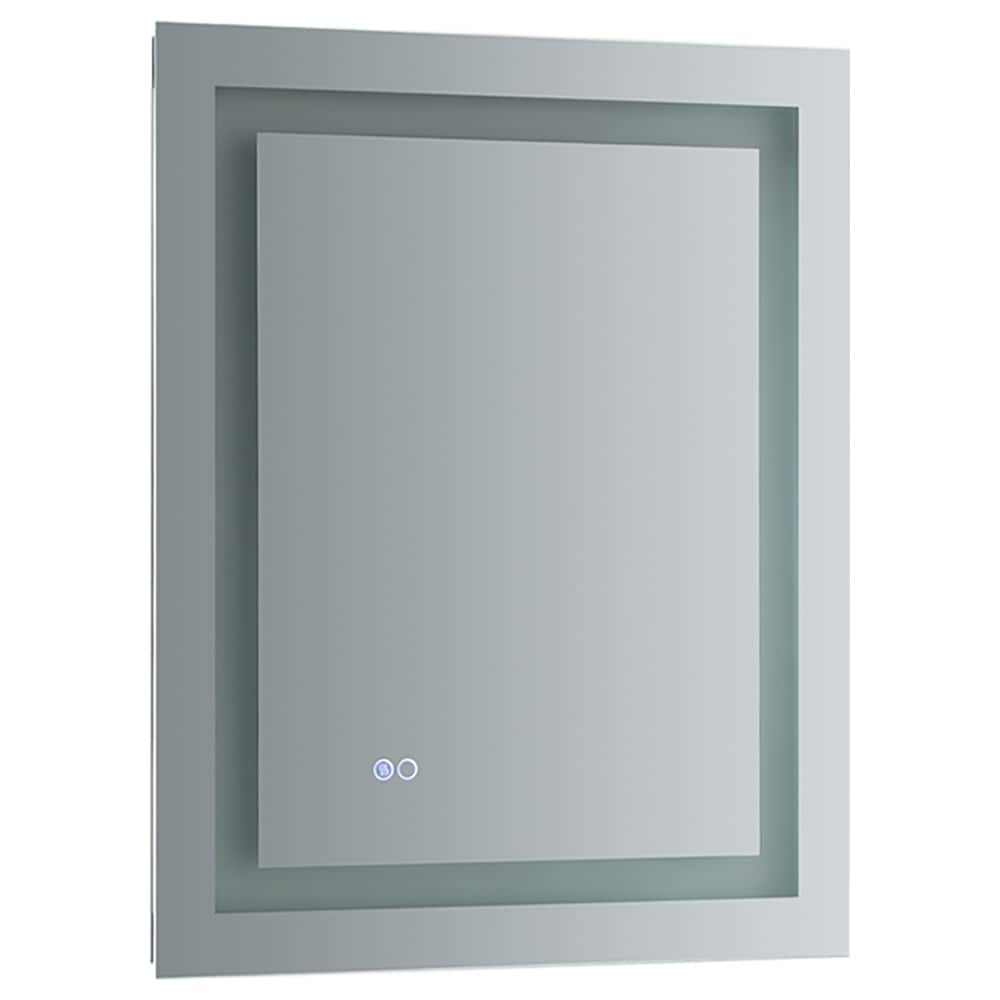 Fresca Santo 24-in X 30-in Frameless Rectangle Dimmable Lighted Fog 