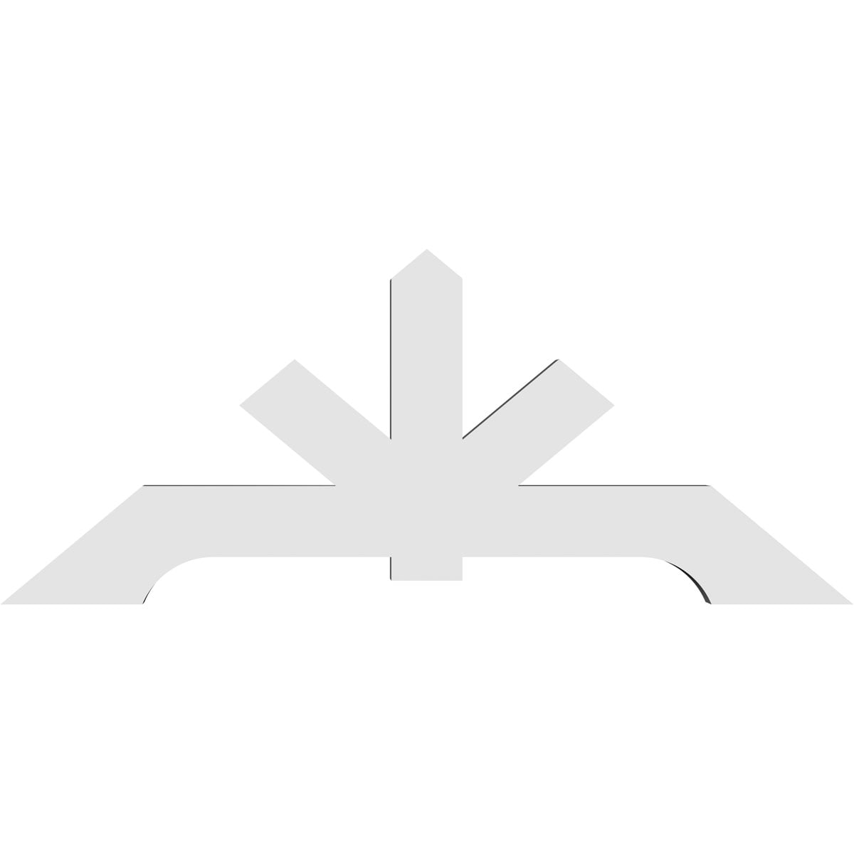 Ekena Millwork GBP072X30X0406VAN00 Exterior-Brackets-Braces - View #4