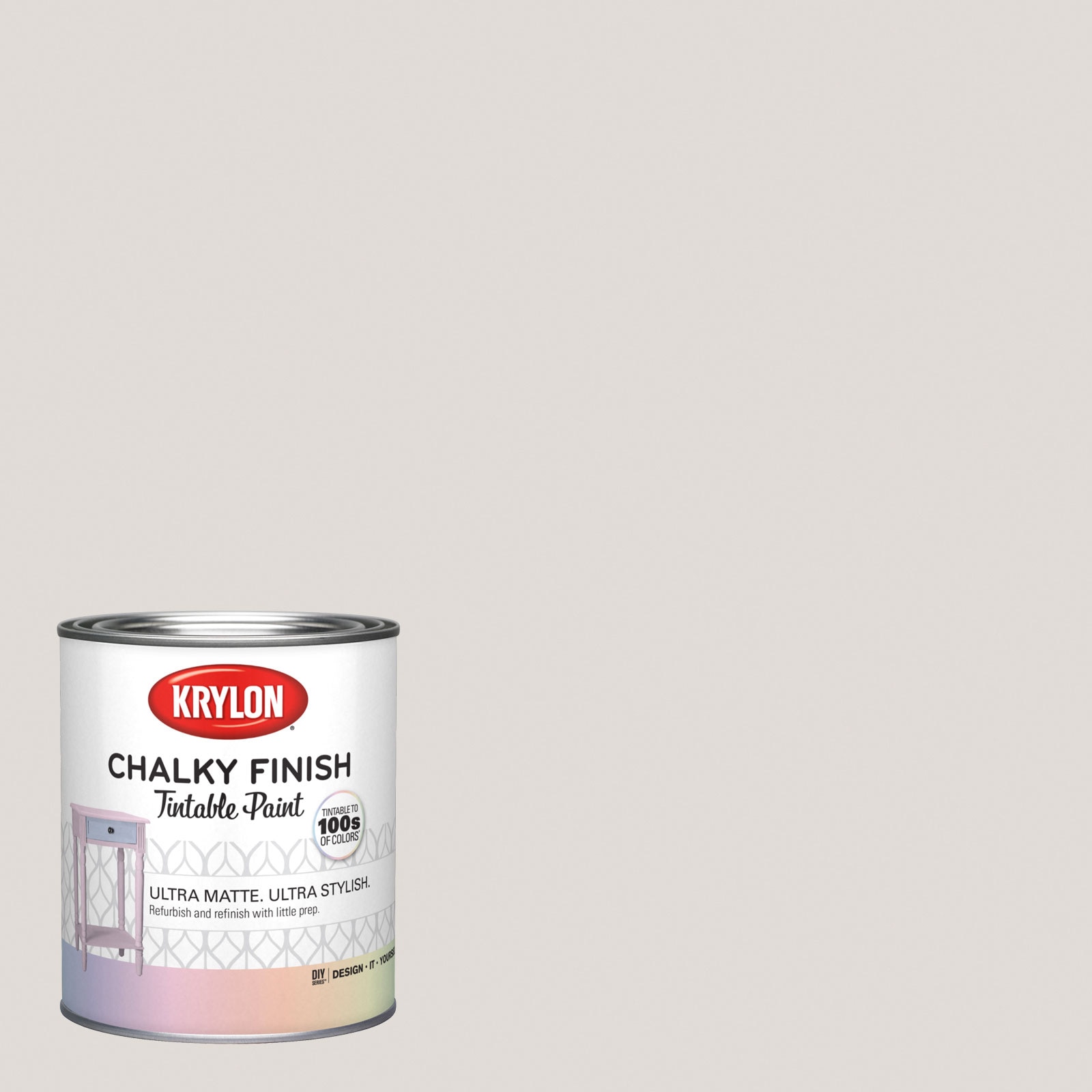 Krylon Silver Latex Metallic Paint (1-quart) in the Craft Paint