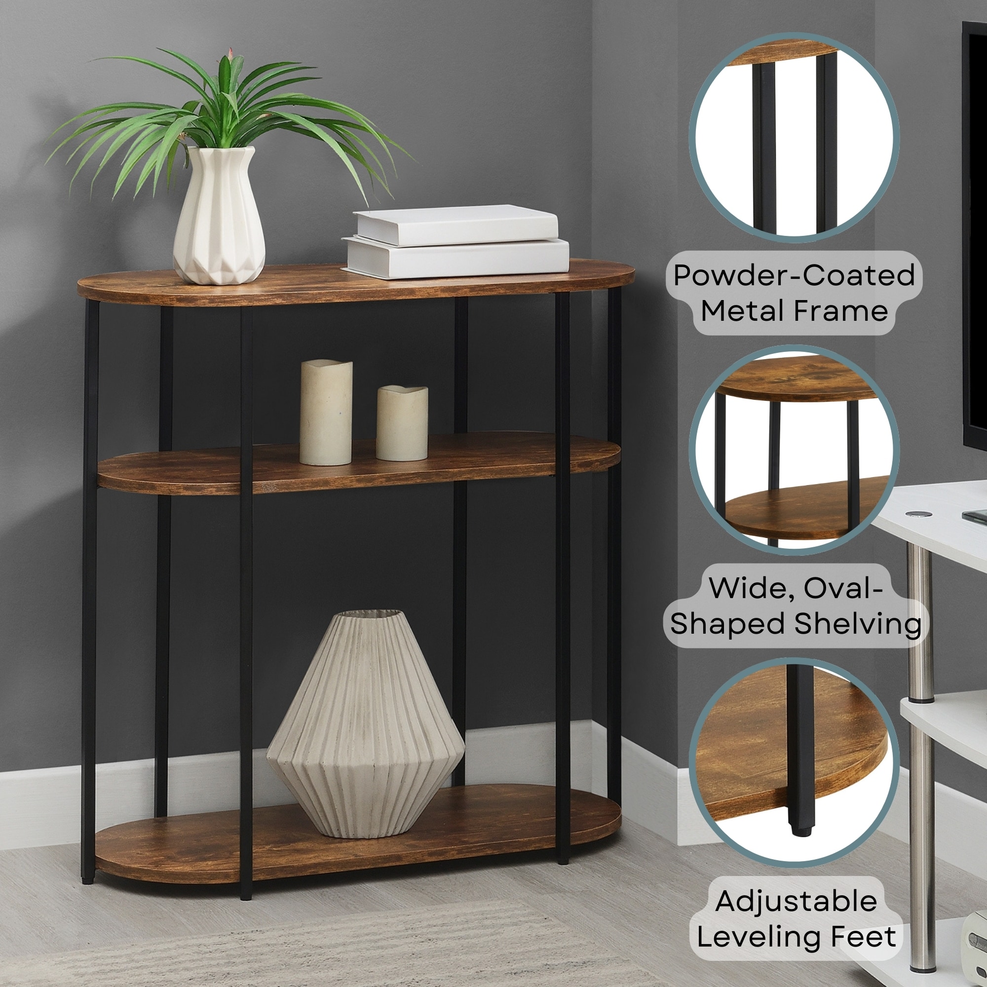 Convenience Concepts R4-0708 Console-Sofa-Tables - View #3