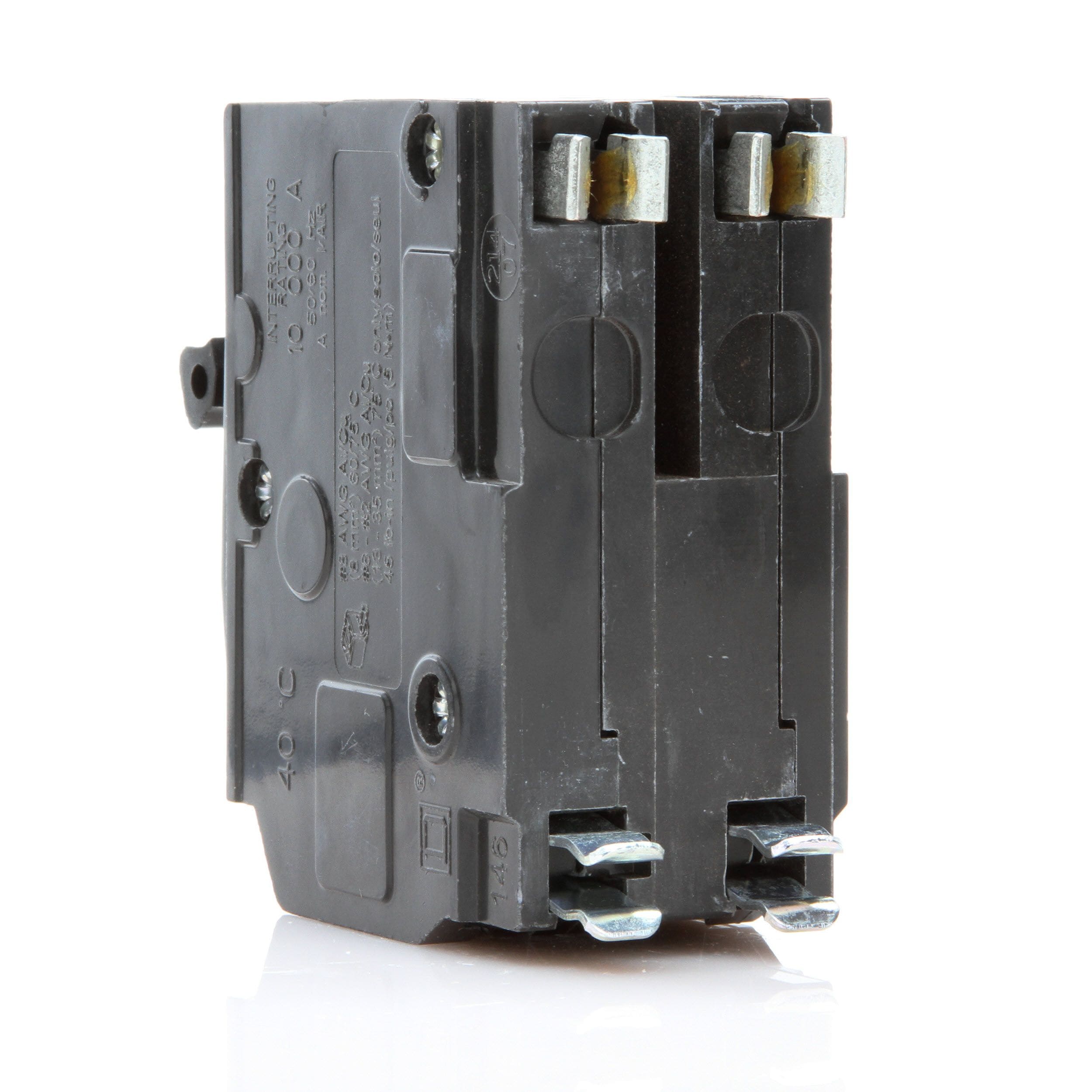 Square D by Schneider Electric QOB260CP QO 60 Amp Two-Pole Bolt-On Circuit Breaker, 