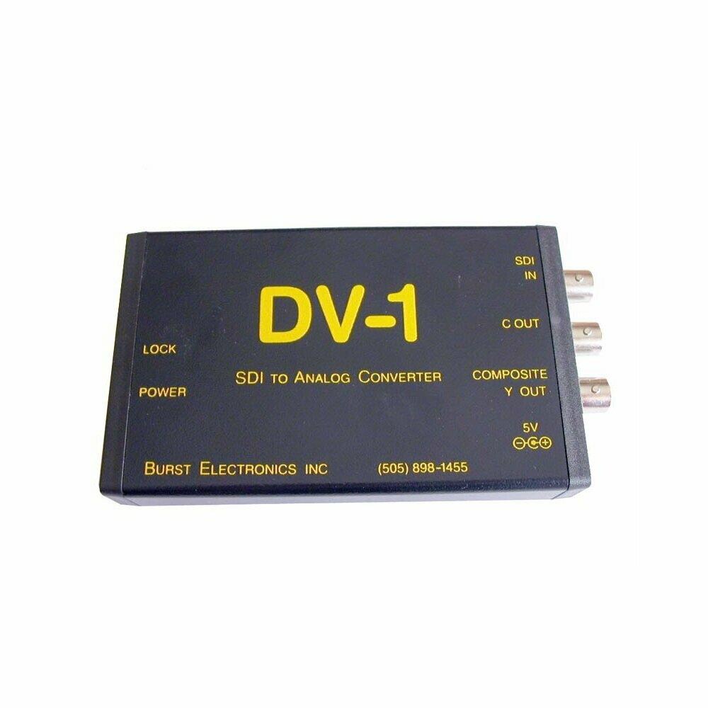  TCNCD302201 Burst Electronics DV-2 Two Channel Mixer and Fader with Fade, Black