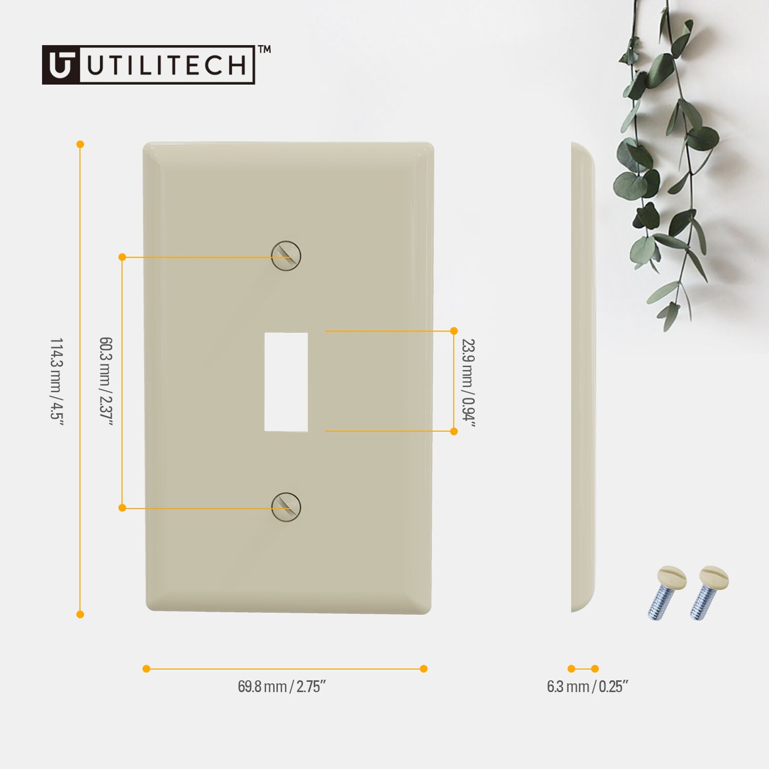 Utilitech 3011-LA10 Electrical-Wall-Plates - View #3