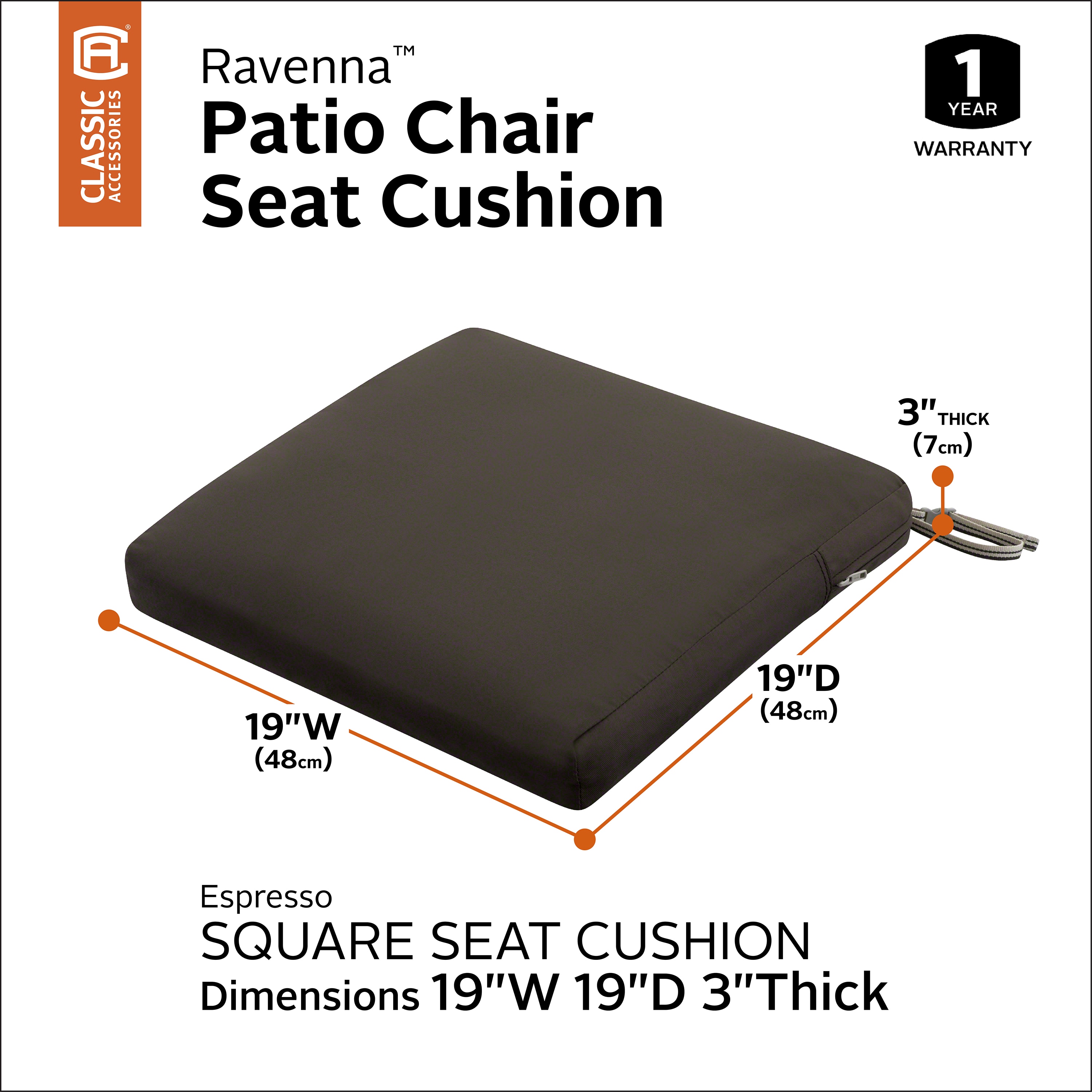 Classic Accessories 62-008-ESPRES-EC Patio-Furniture-Cushions - View #6