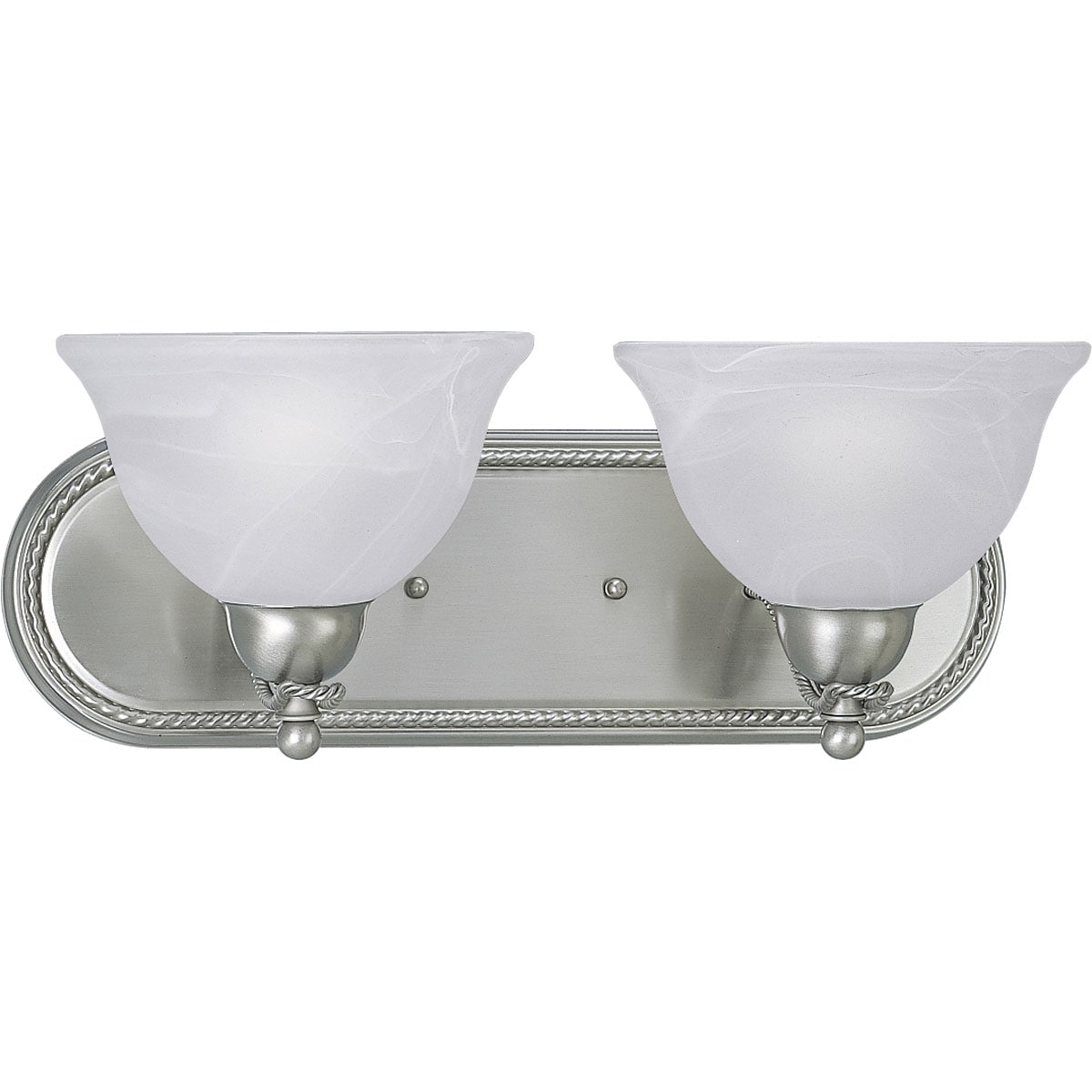 Details about   Progress Lighting Two-Light Bath Fixture with White Washed Alabaster Style Glass 