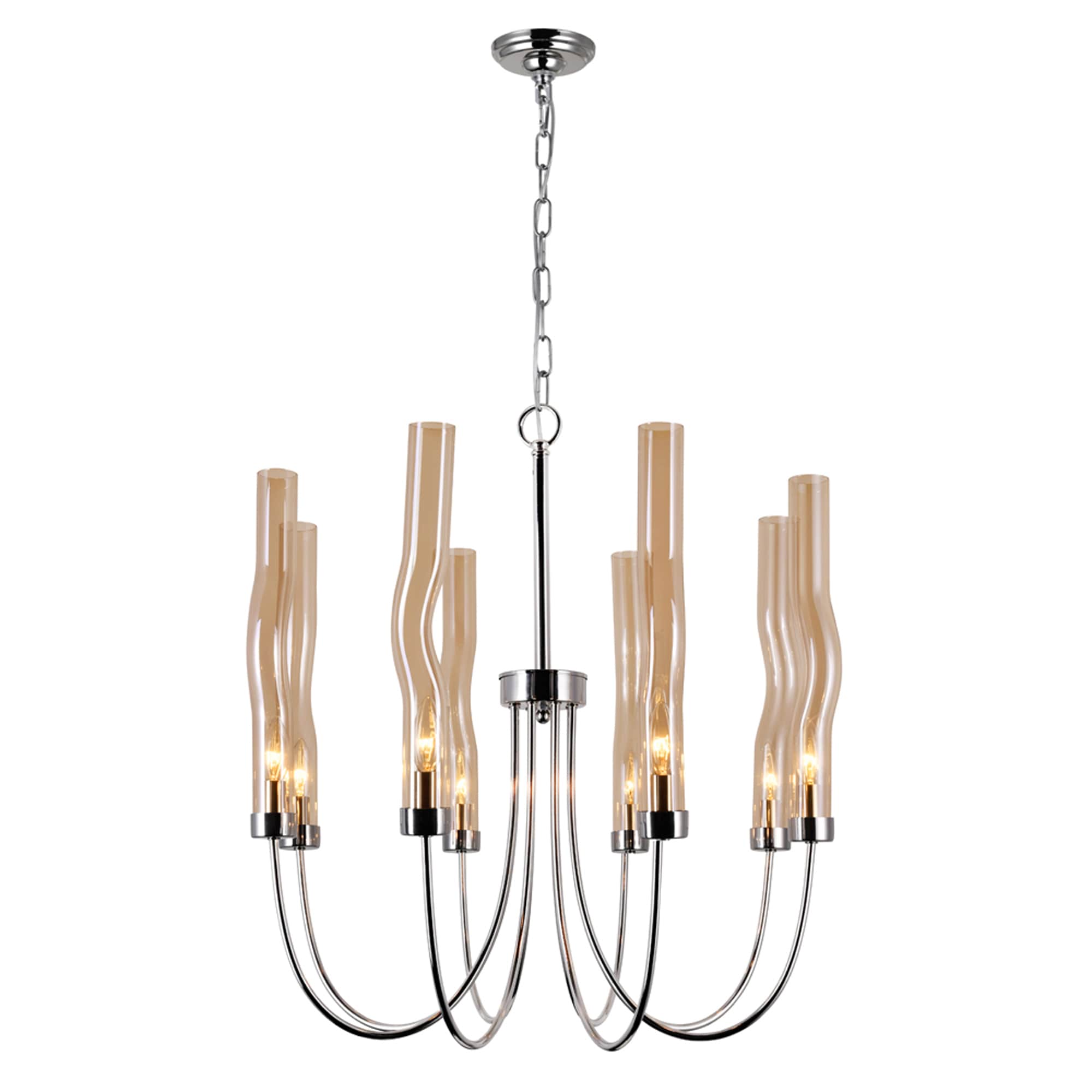 8 - Light Dimmable Classic / Traditional Chandelier