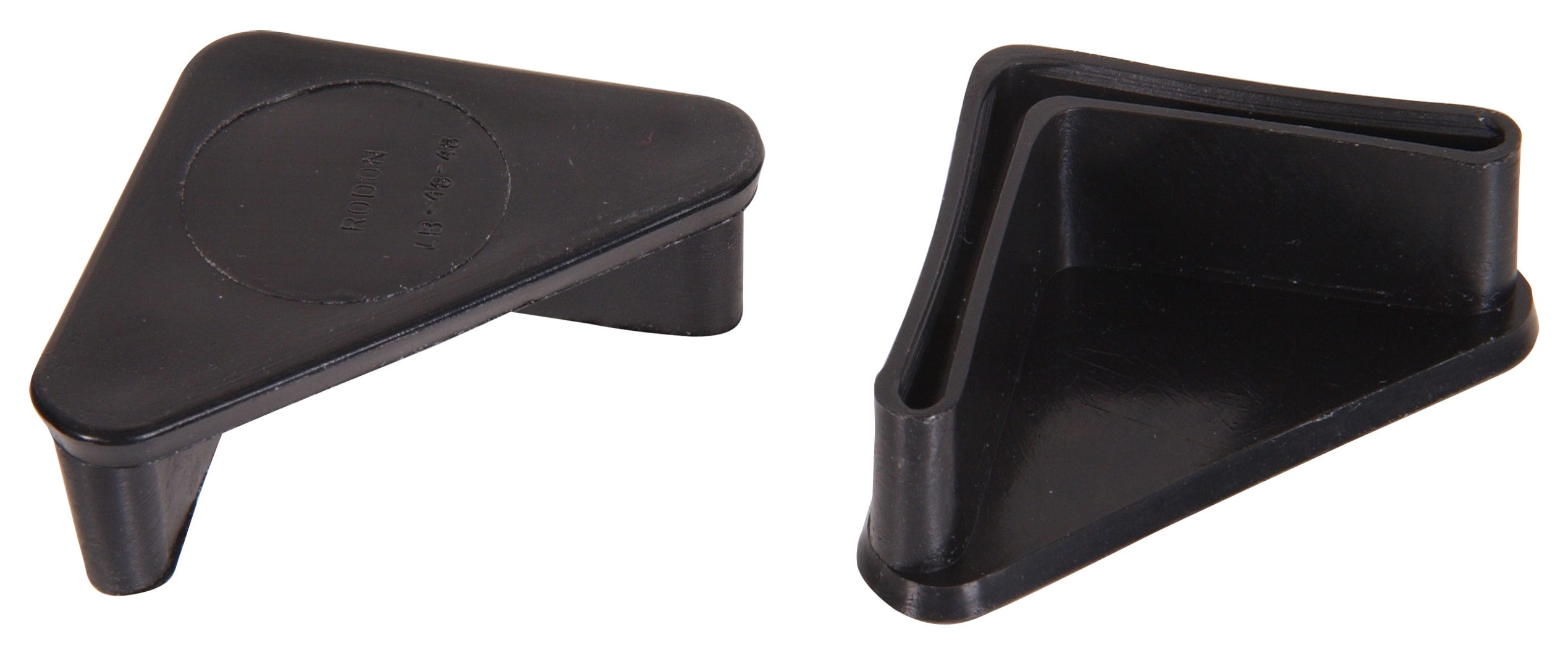 Hillman 2-Pack 1.5 x 0.763 Black Plastic End Cap in the End Caps & Screw  Protectors department at