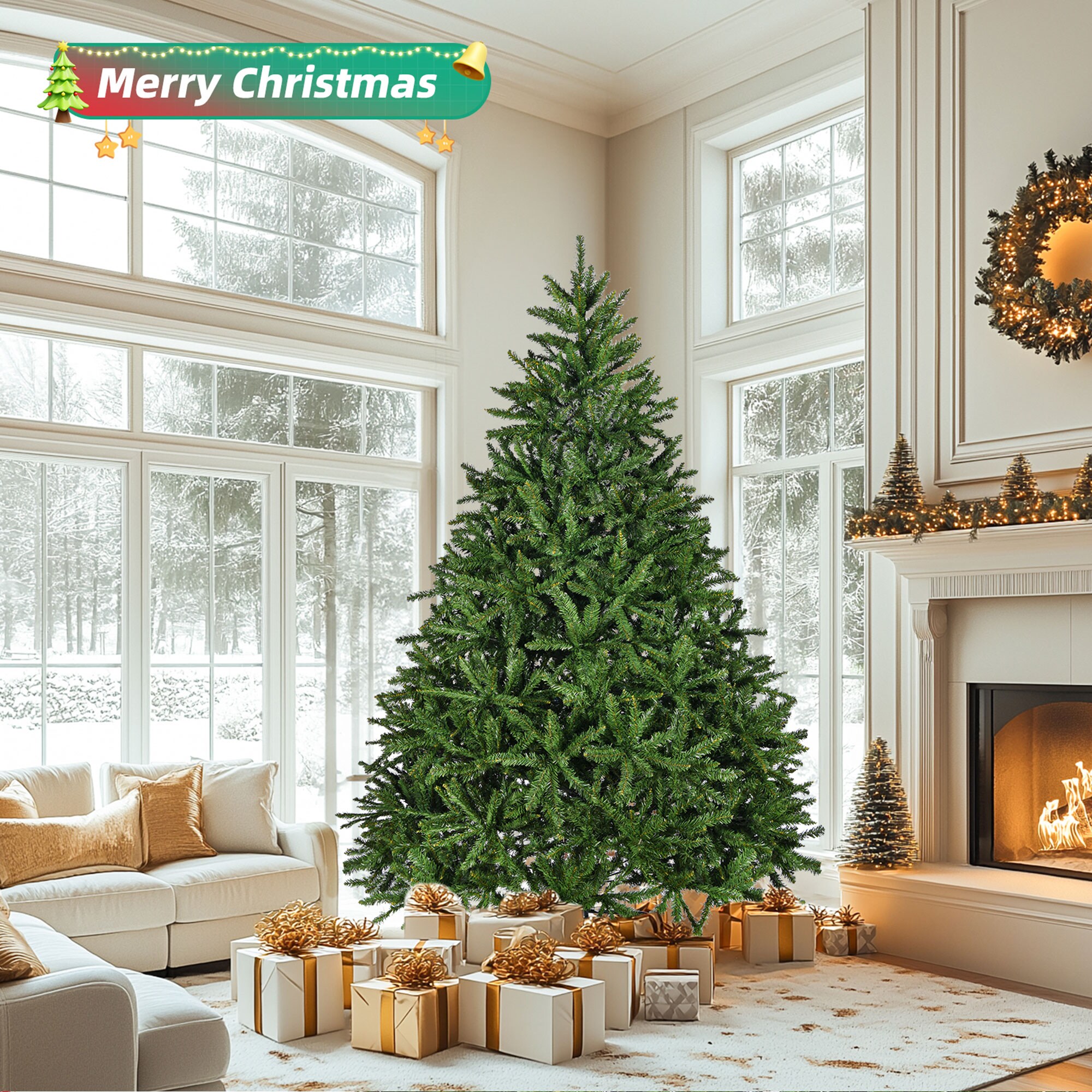 AAZJ NBC-CM74361 Artificial-Christmas-Trees - View #5