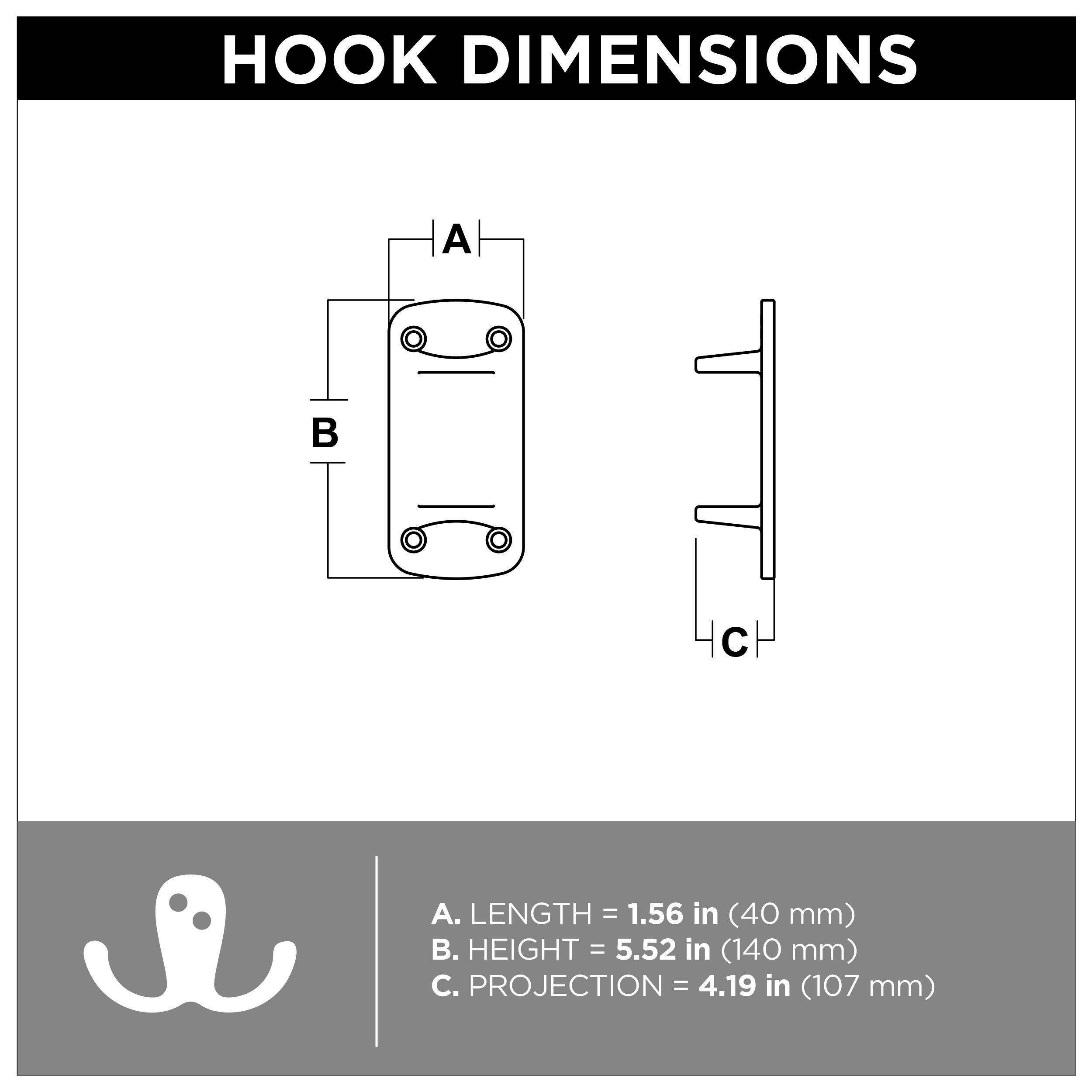 Brainerd B45007J-CHR-C7 Utility-Hooks-Racks - View #2