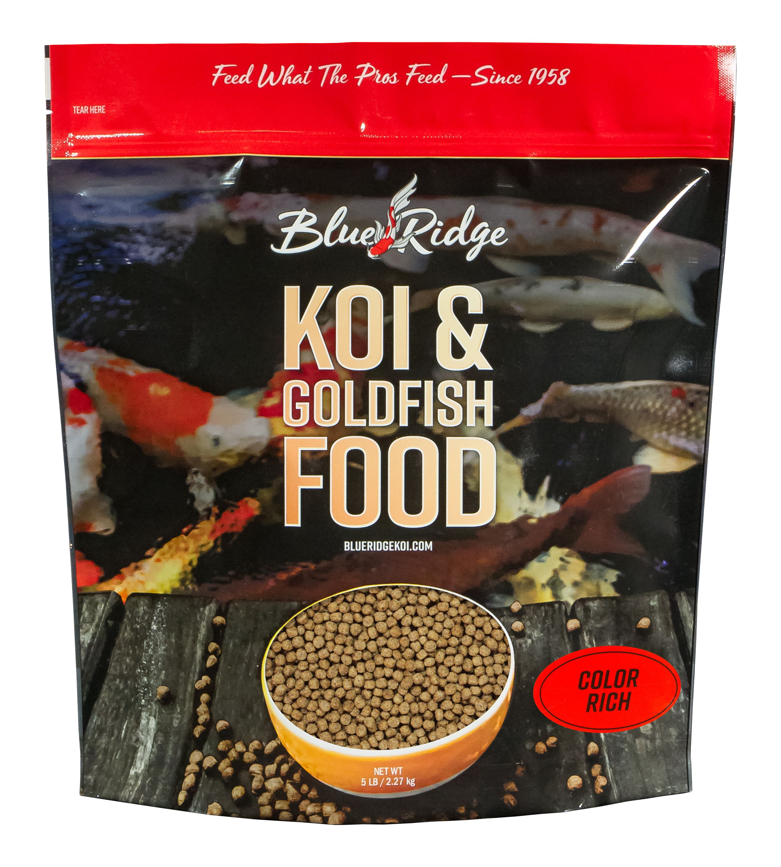 pond fish food suppliers near me