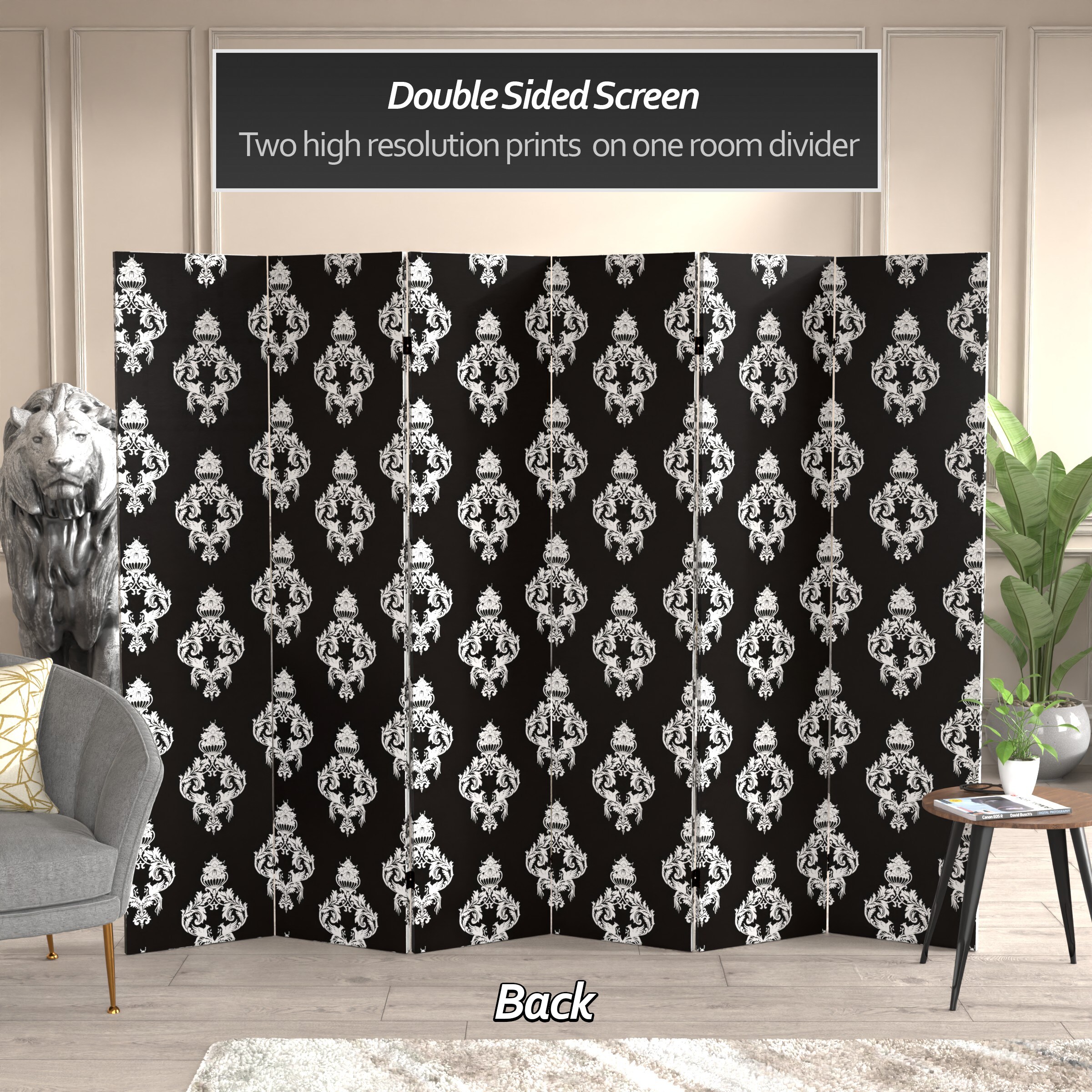 Red Lantern CAN-BWDAM-6P Indoor-Privacy-Screens - View #3