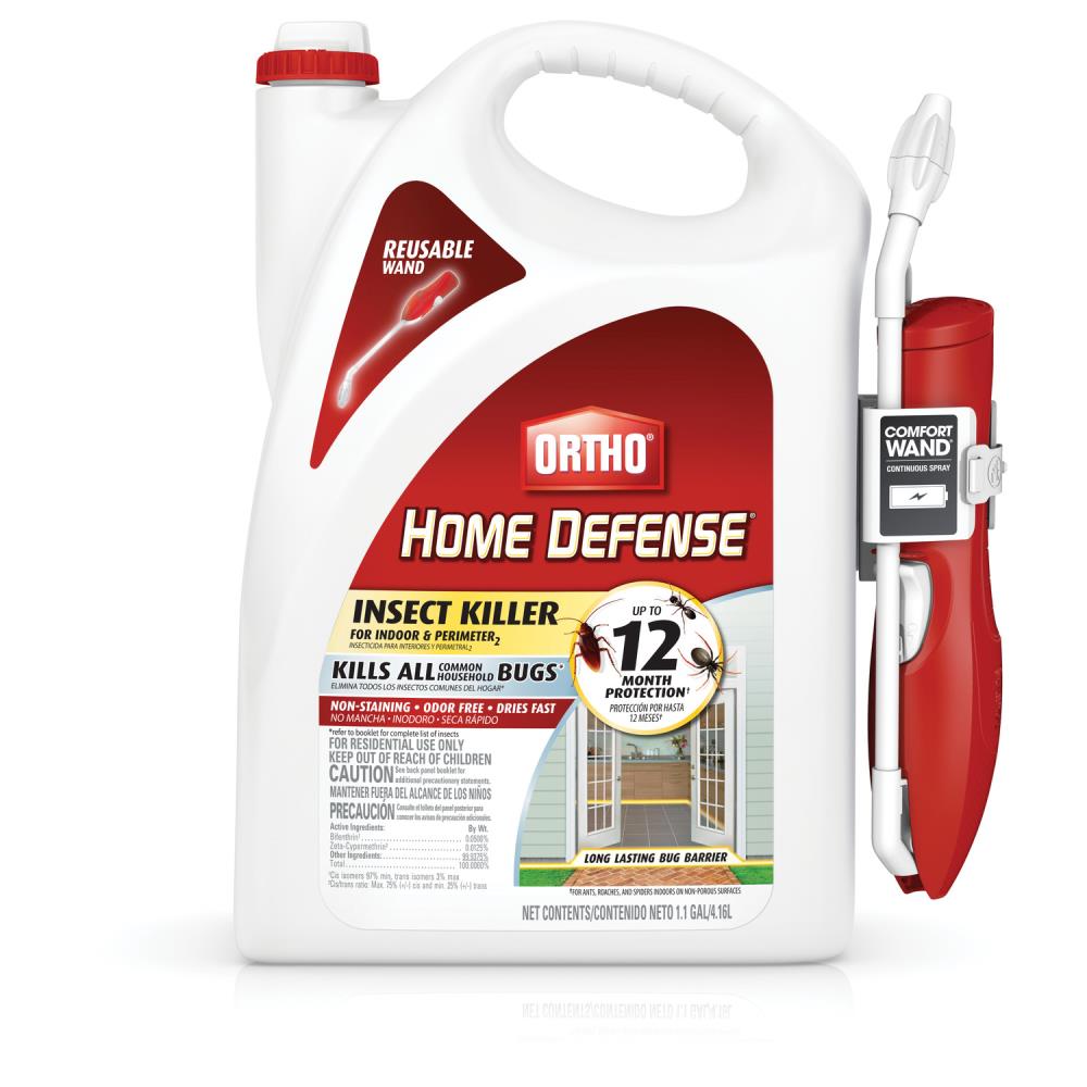 ORTHO 0220910 Home Defense Insect Killer for Indoor & Perimeter2 1.1-Gallon (s) Home Pest Control Ready to Use