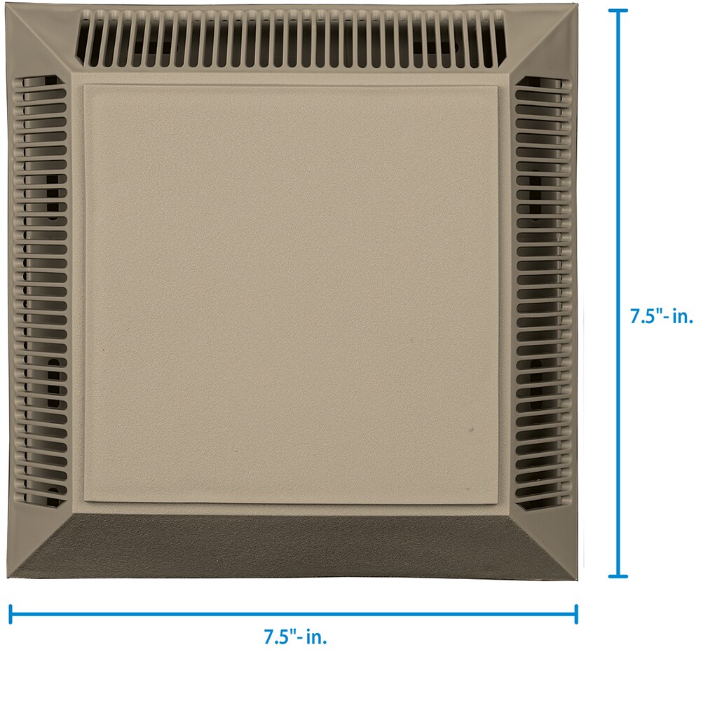 Builders Edge 120061824008 18" X 24" Rectangular Vent 008, Clay