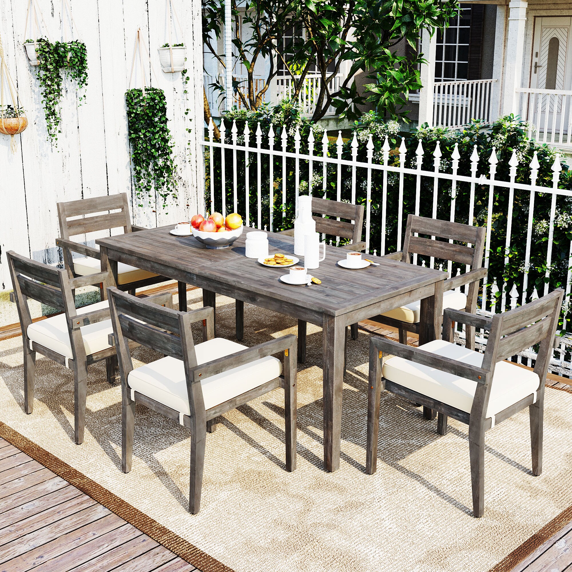 JIMSMAISON BOUSPD02GR Patio-Dining-Sets - View #2