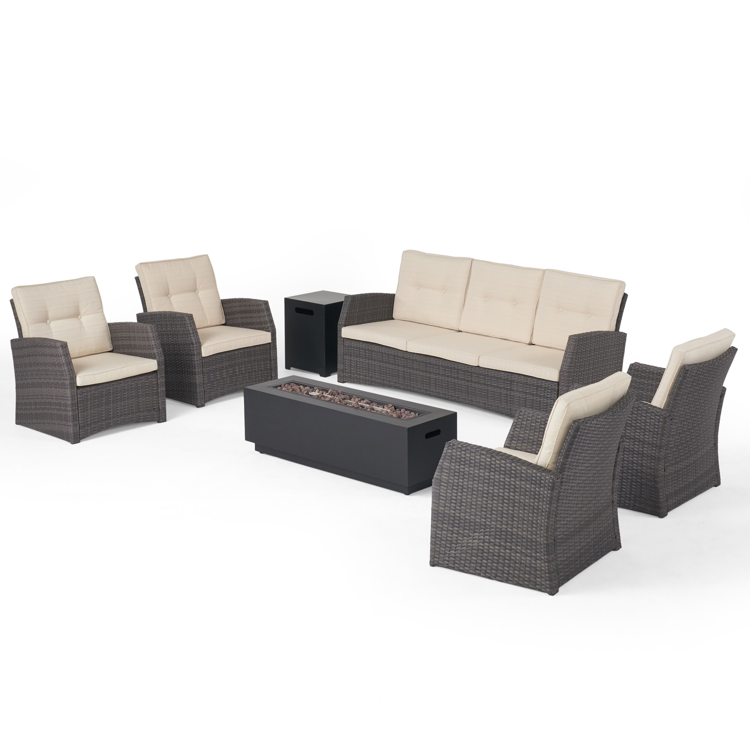 Christopher Knight Home 305187 Patio-Conversation-Sets - View #2