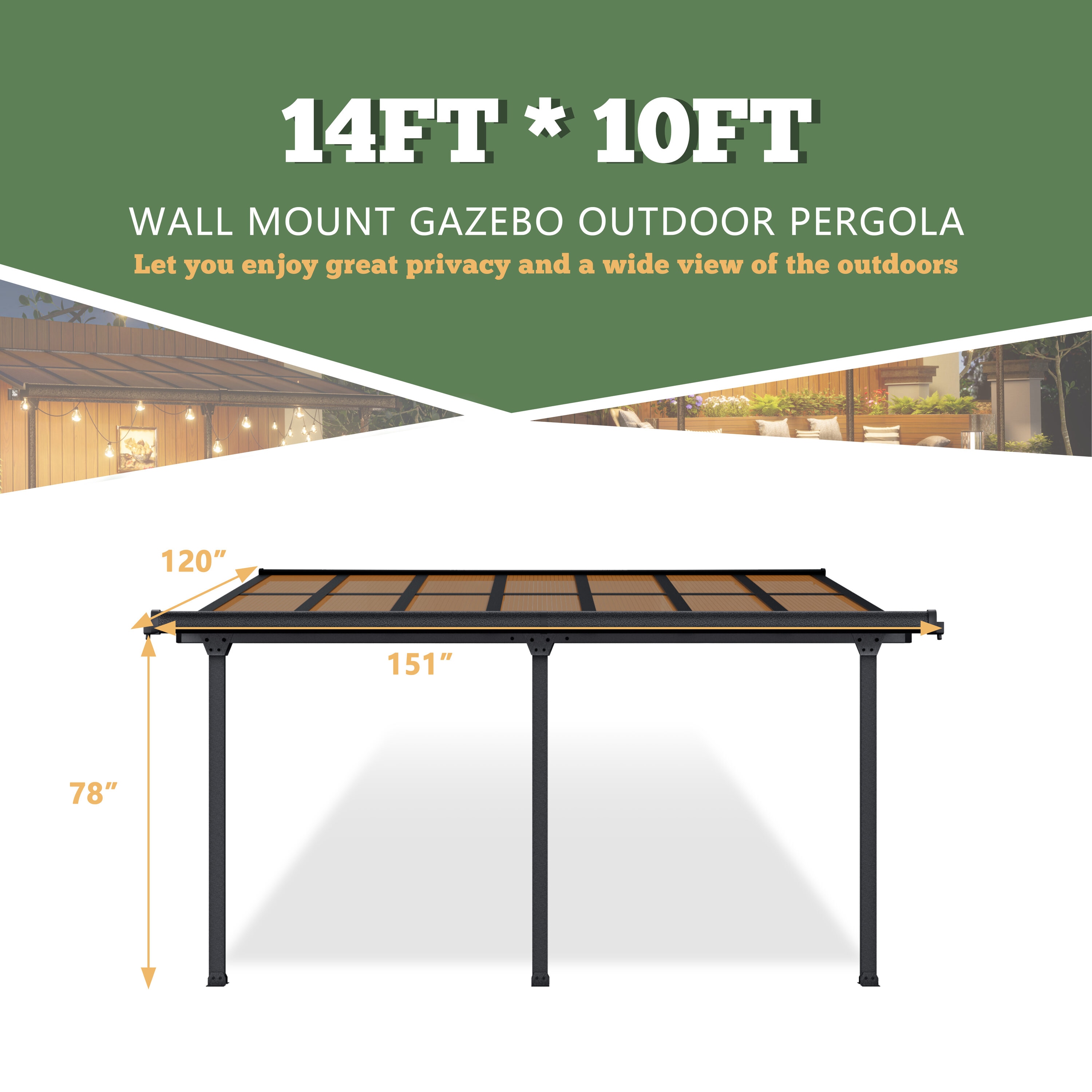 VEIKOUS PG0217-1214 carports - View #7