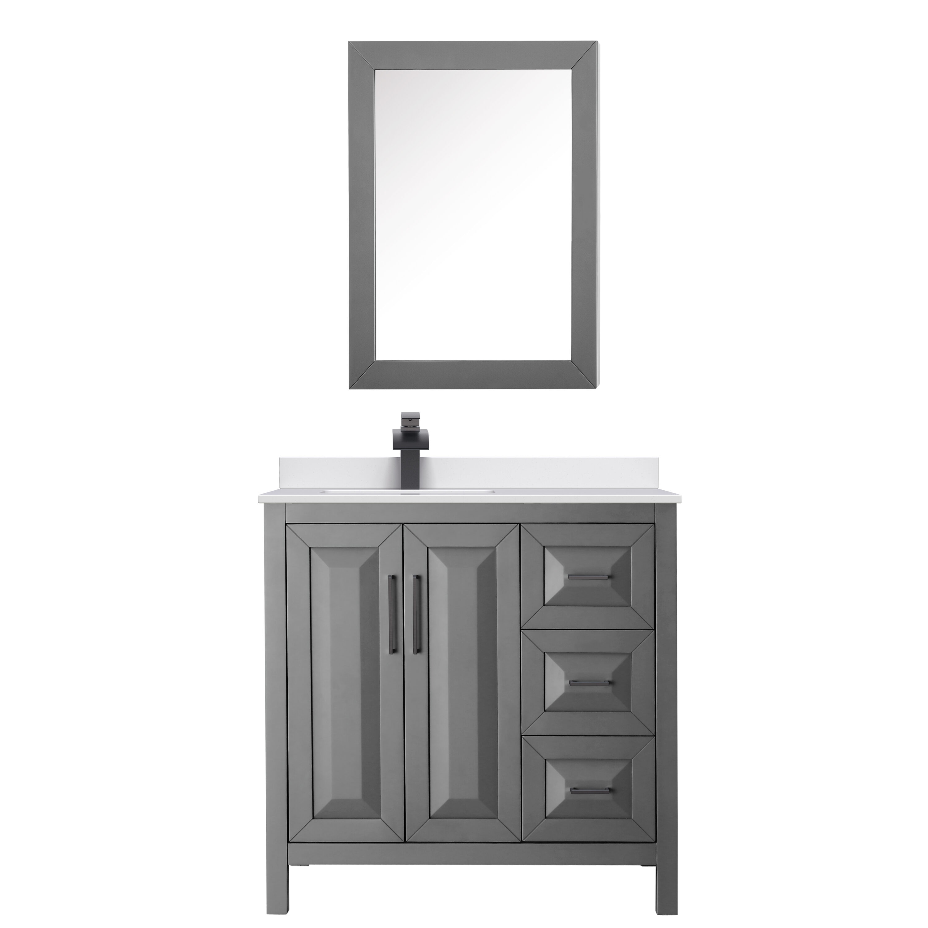 Wyndham Collection WCV252536SGBWCUNSM24 Bath-Vanity-Combo - View #3