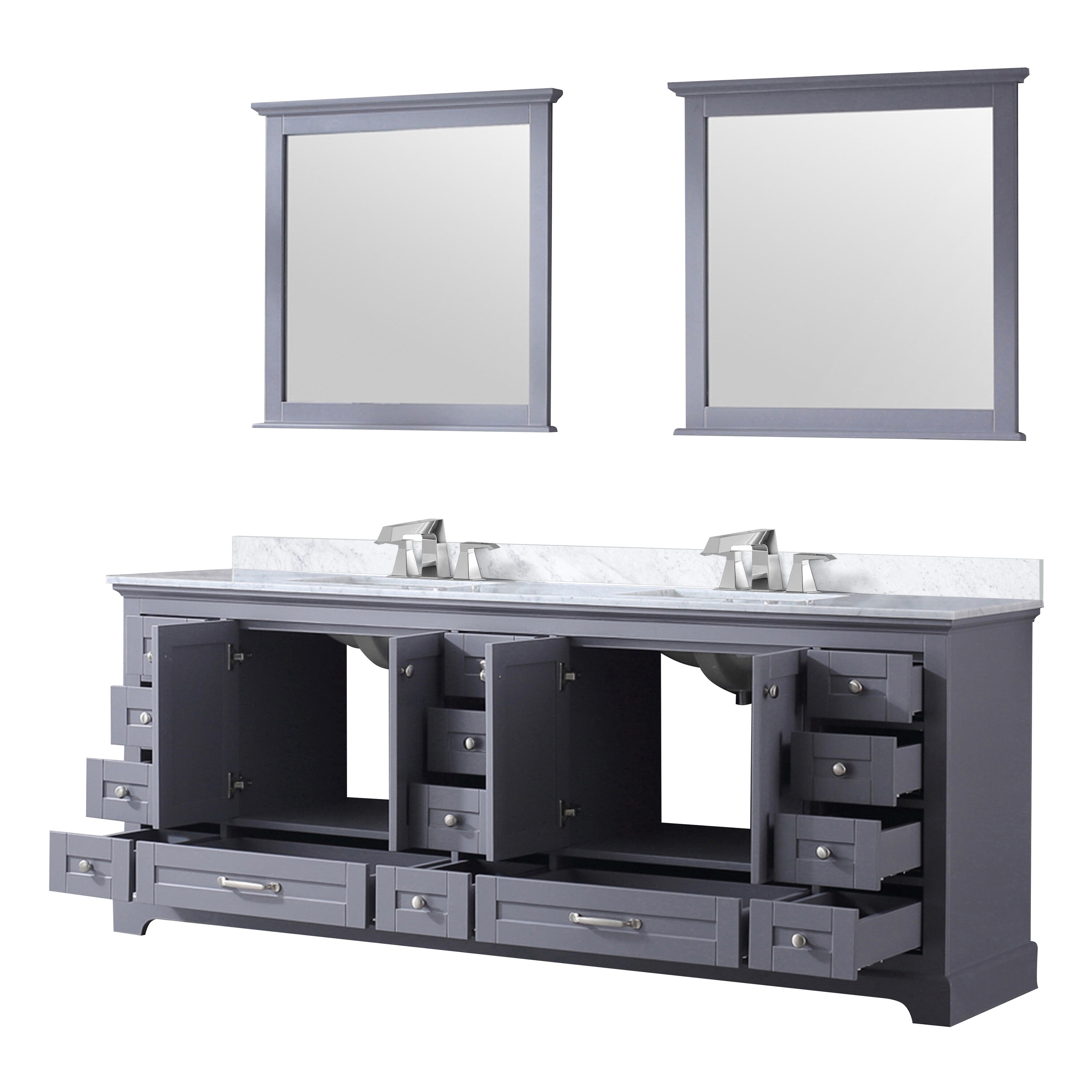 Lexora LD342284DBDSM34F Bath-Vanity-Combo - View #7