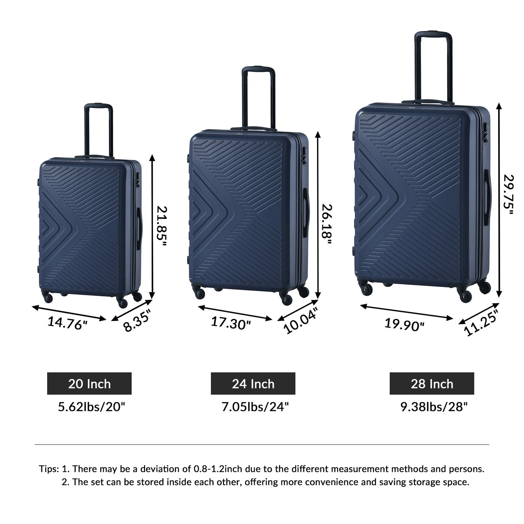 SINOFURN SYD9400018NY Luggage-And-Luggage-Sets - View #11