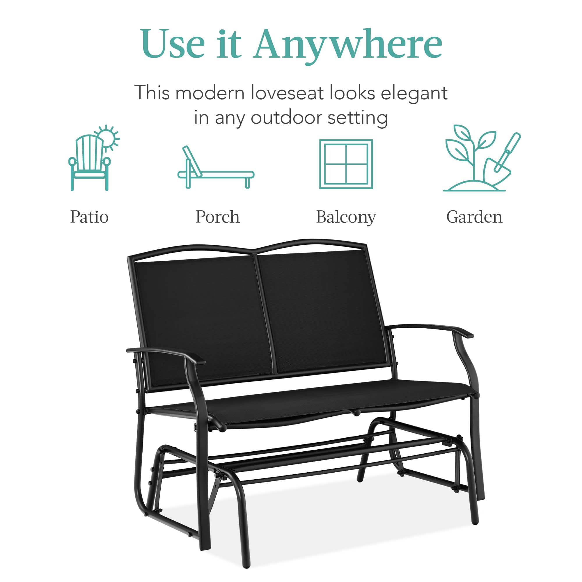 Best Choice Products SKY7303 Swing-Gliders - View #5