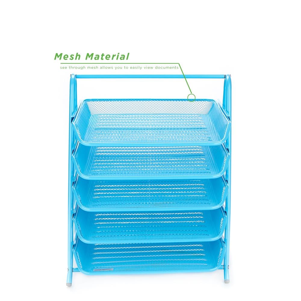 Mind Reader 5TPAPER-BLU Desktop-Organizers - View #4