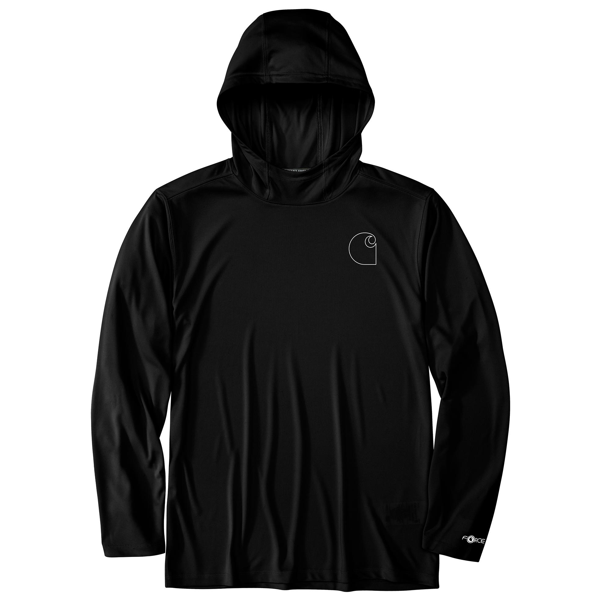 Carhartt Men's Black Light weight Jersey Long sleeve Graphic T