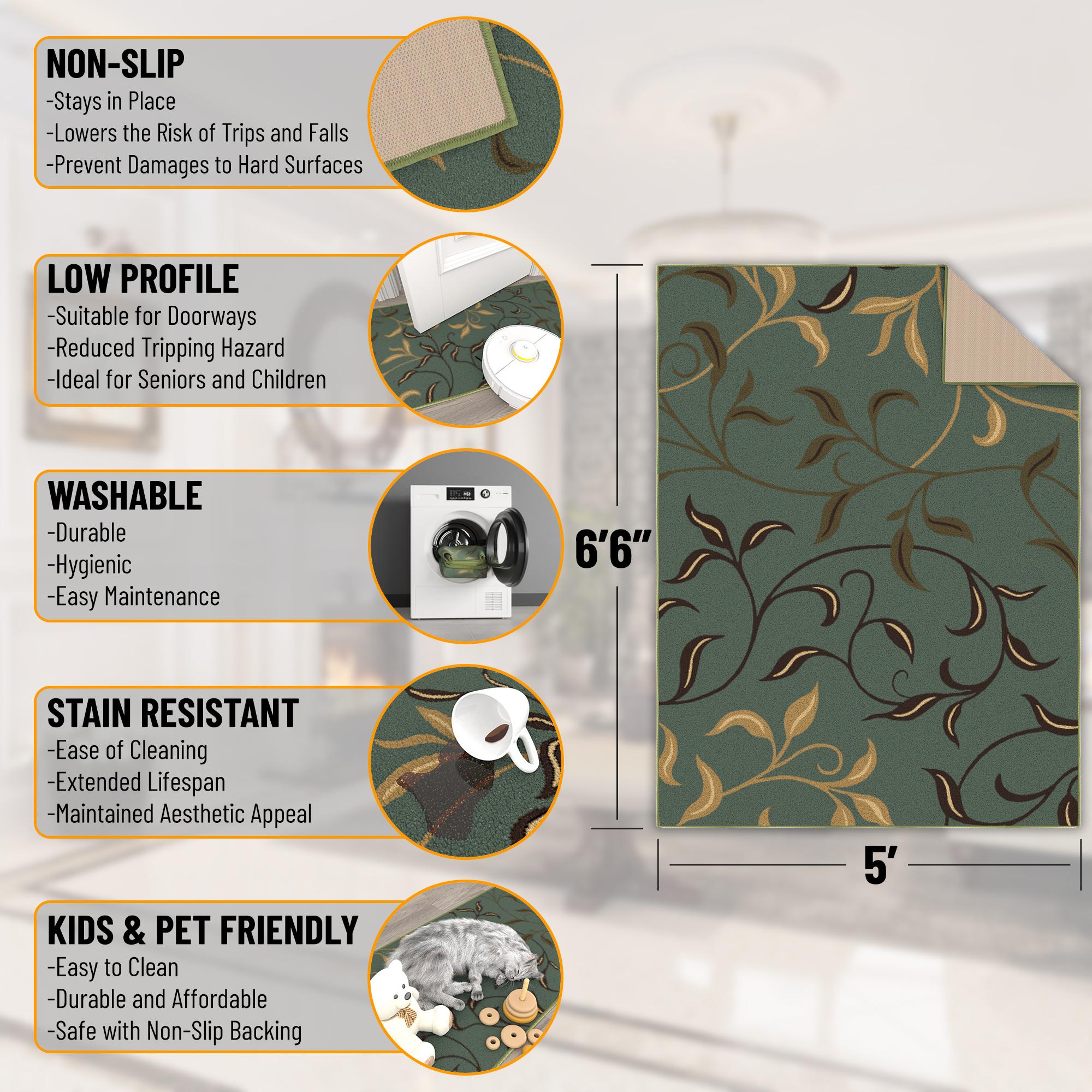 Ottomanson CLS3065-5X7 rugs - View #3