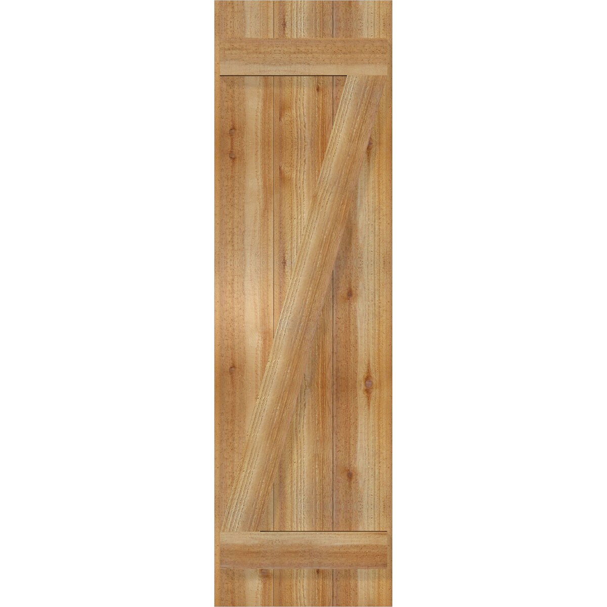 Ekena Millwork RBJ06Z16X055RWR Exterior-Shutters - View #5