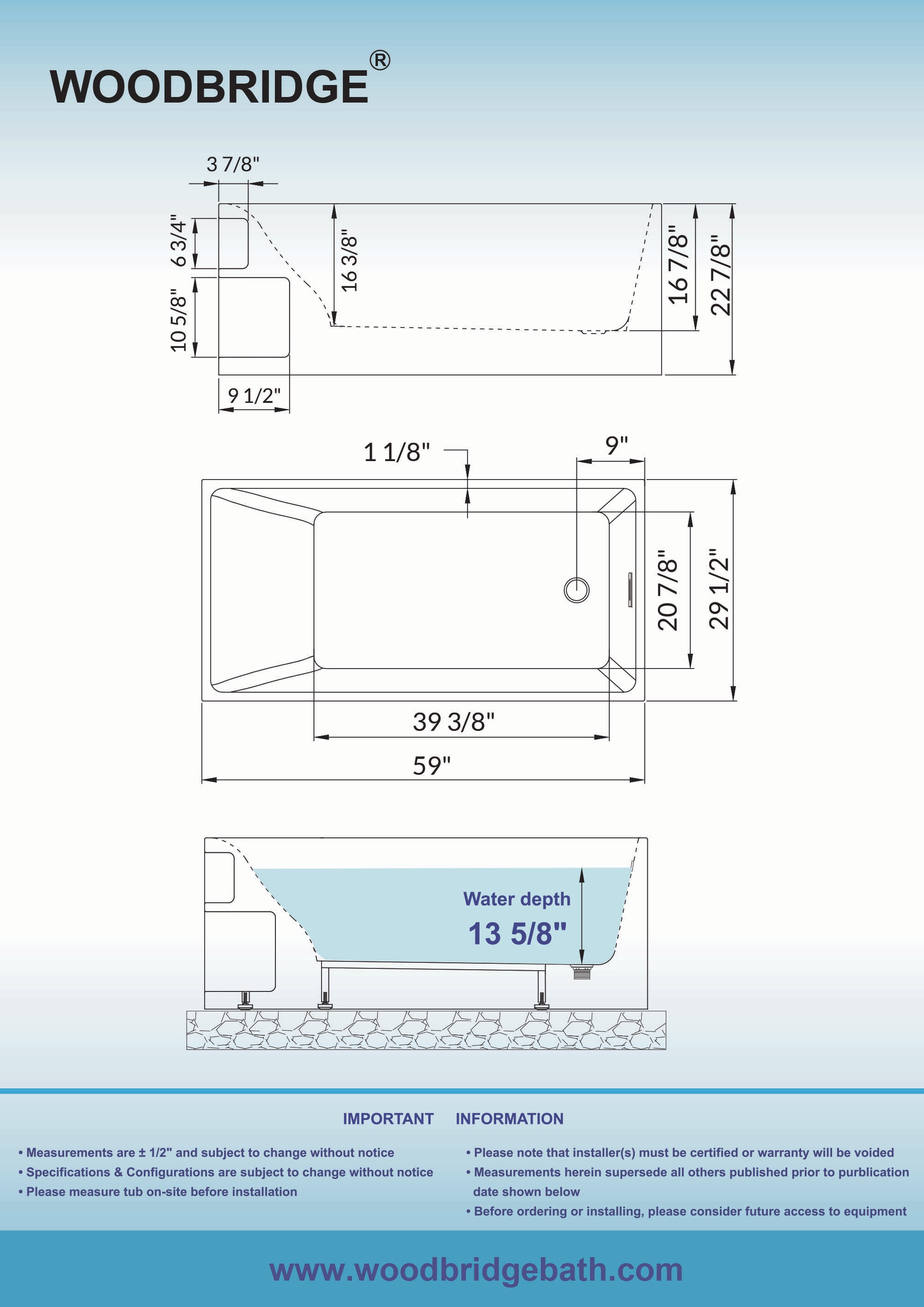 Woodbridge LB359 bathtubs - View #7