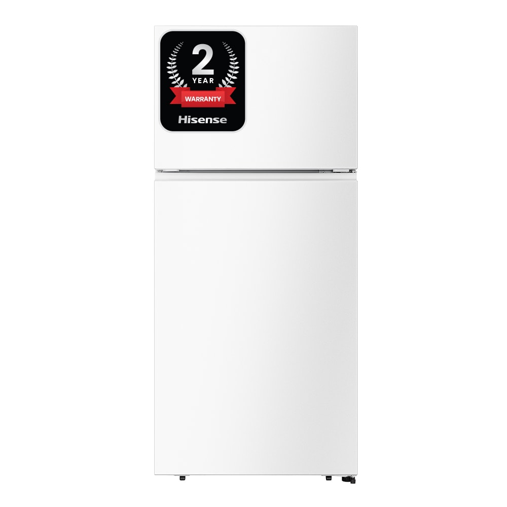 Hisense 18-cu ft Top-Freezer Refrigerator (White) in the Top