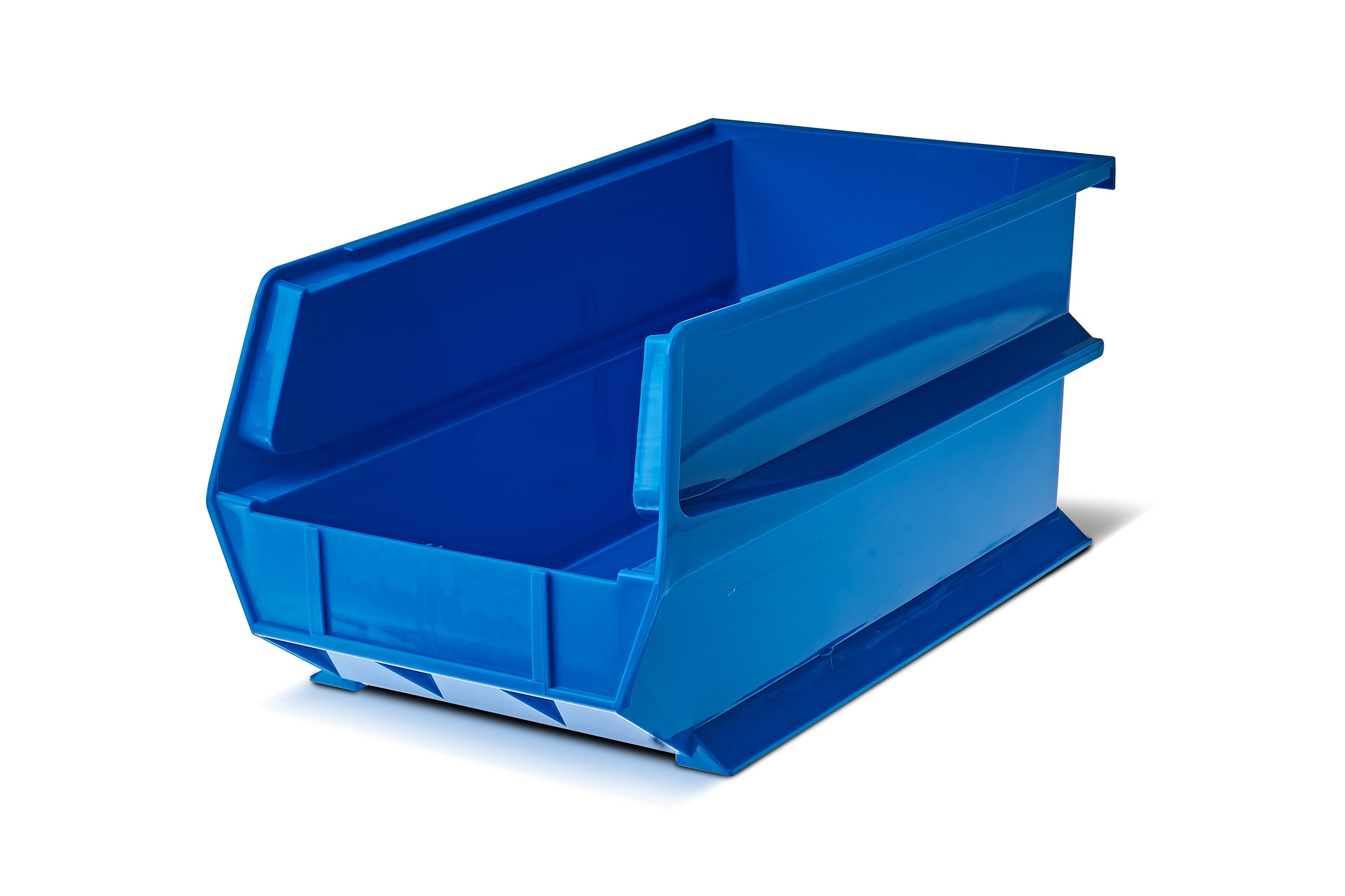 Sorbus Storage Box with Window, Set of 2 , Blue