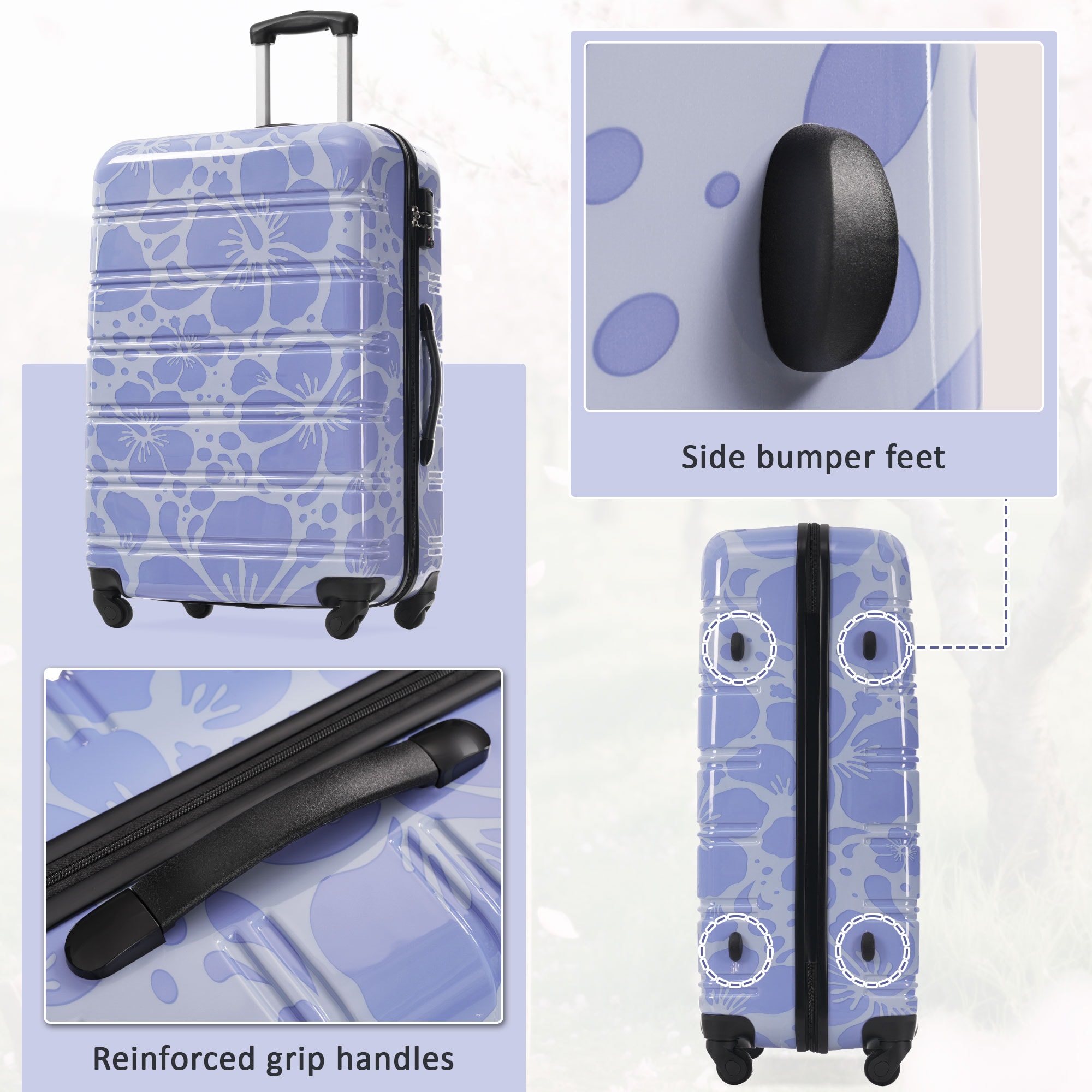 ModernLuxe L3P-N732P306618C Luggage-And-Luggage-Sets - View #6