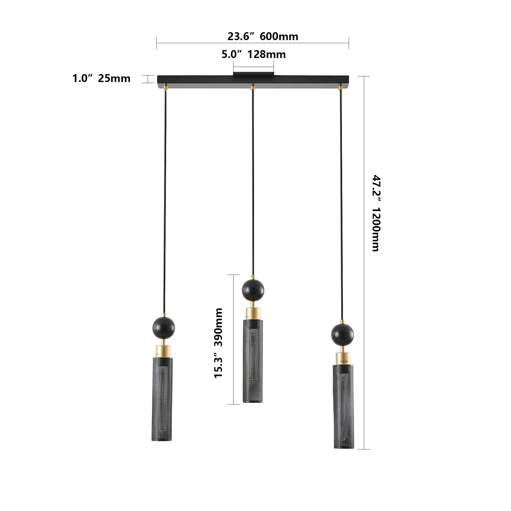 ToolCat BZ-3-1-SN Pendant-Lights - View #7