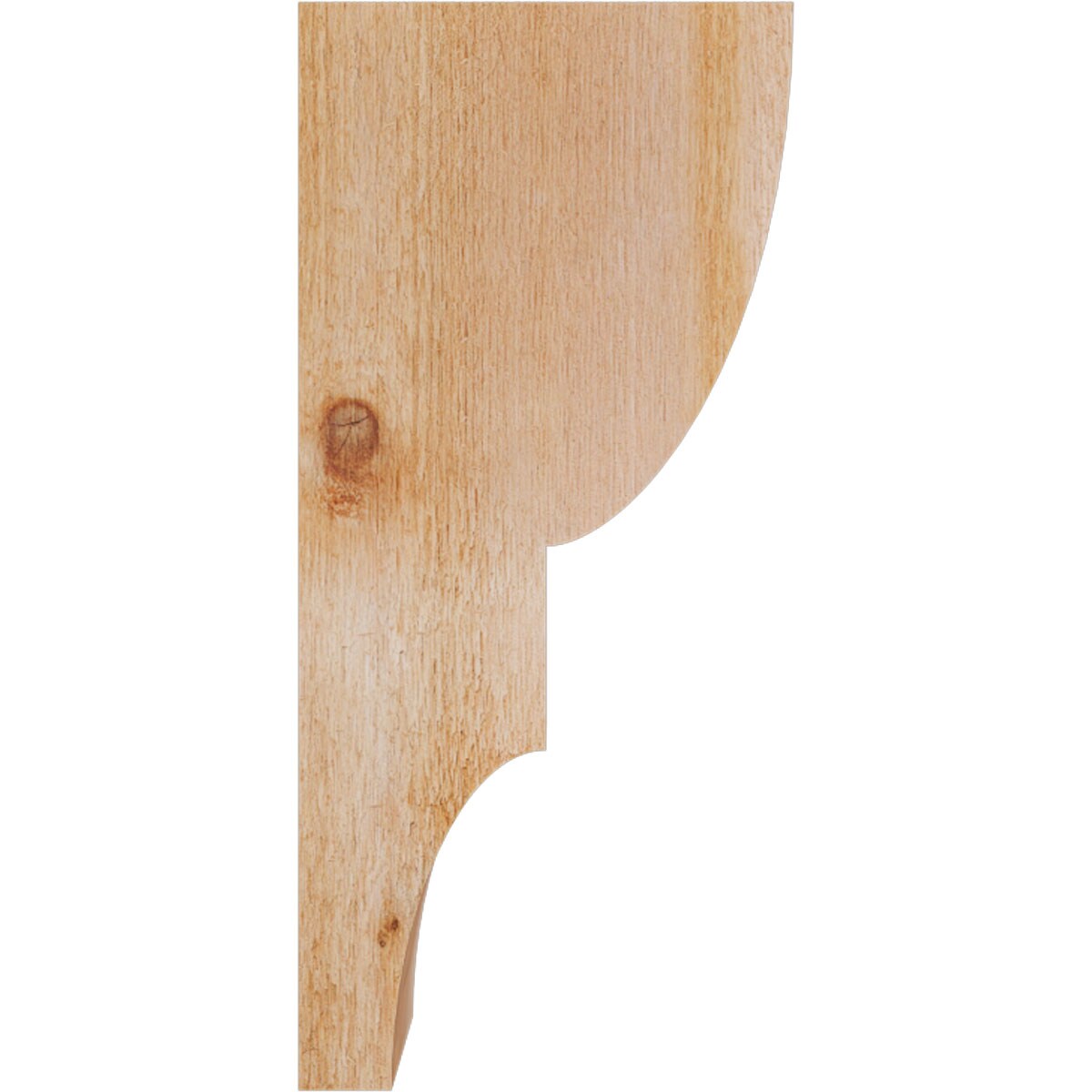 Ekena Millwork COR04X10X22RID00RWR corbels - View #3