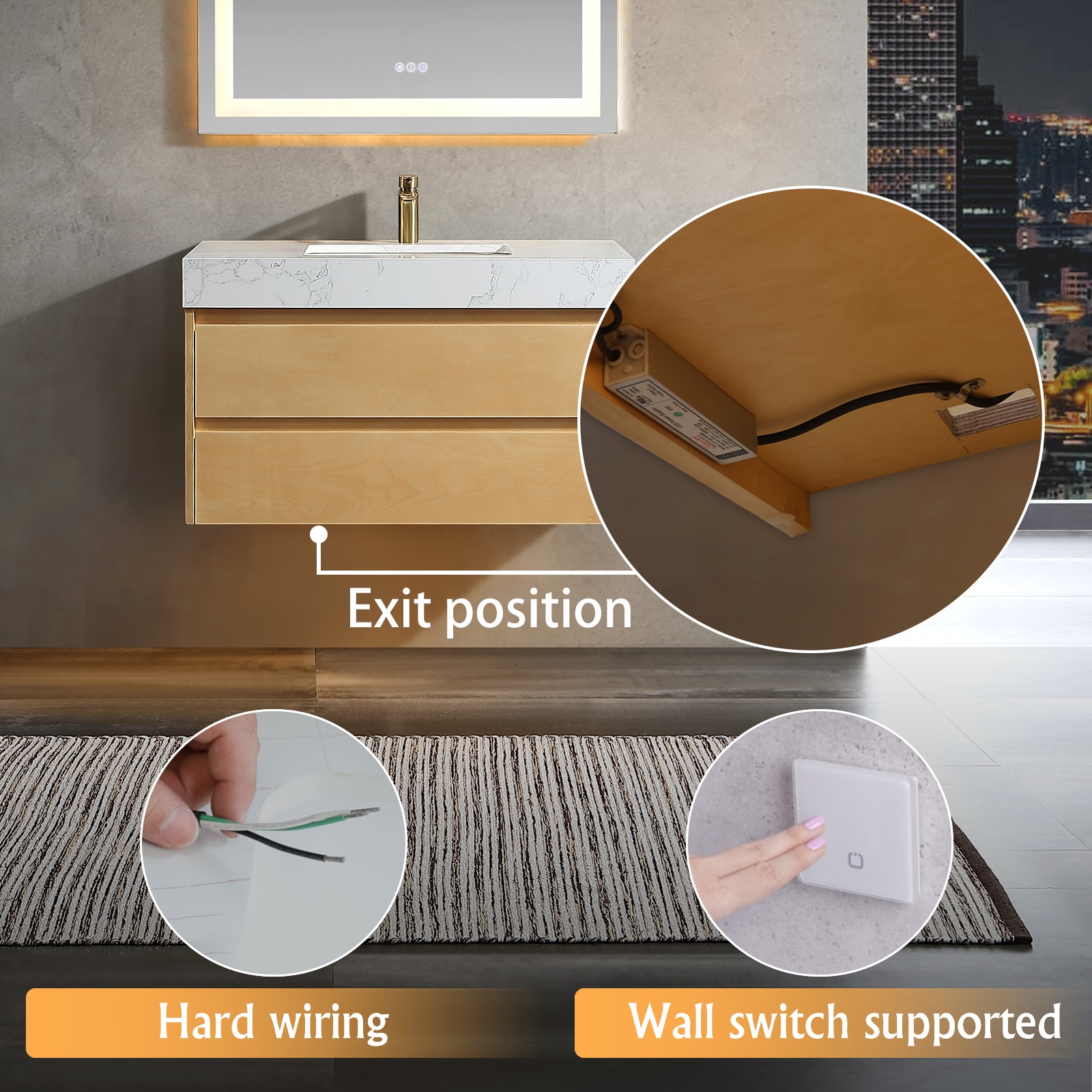 ExBrite FM3621V4NW Bath-Vanity-Combo - View #5