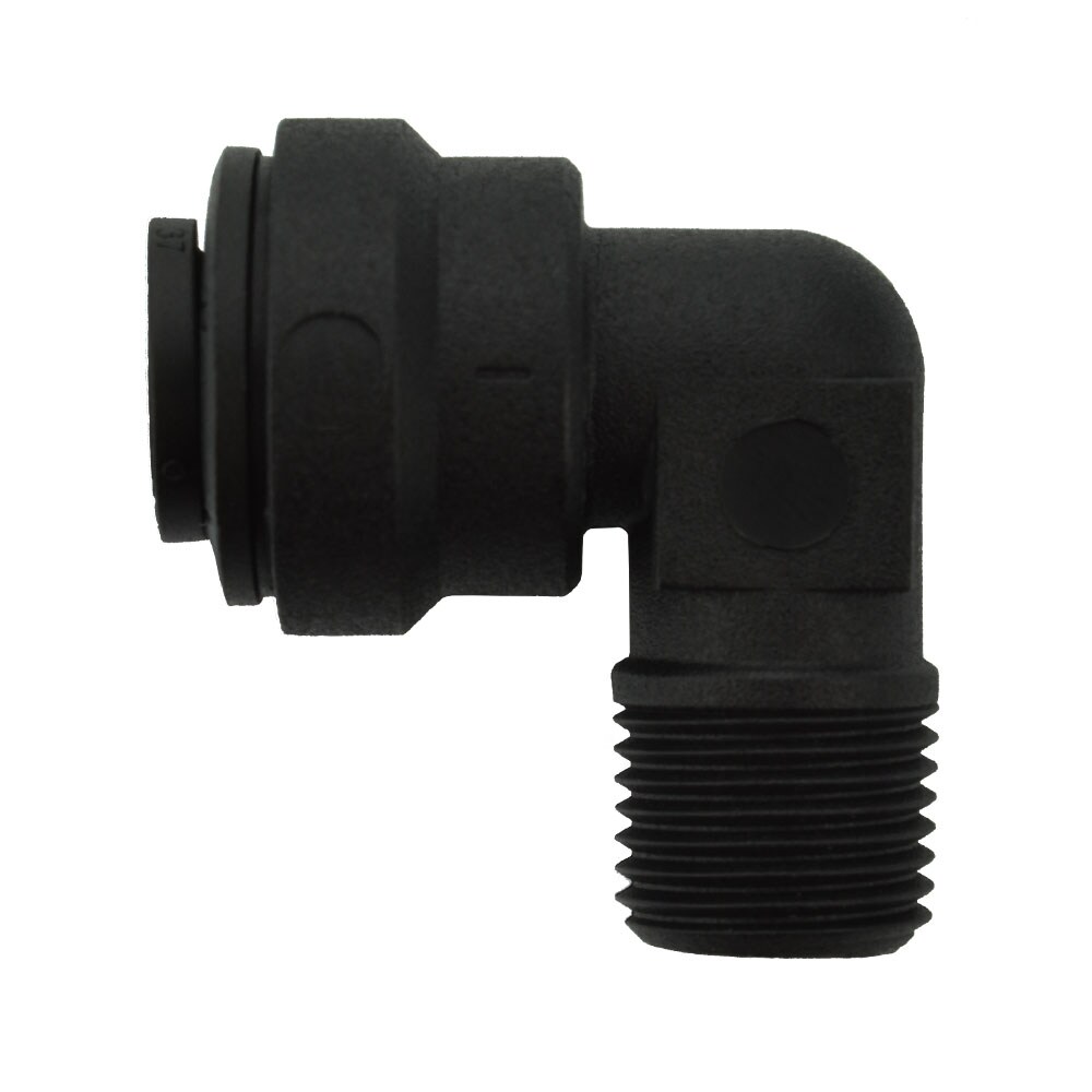 John Guest PP480821E 1/4-in 1/8-in Push-to-Connect 90-Degree Male Elbow (10-Pack)