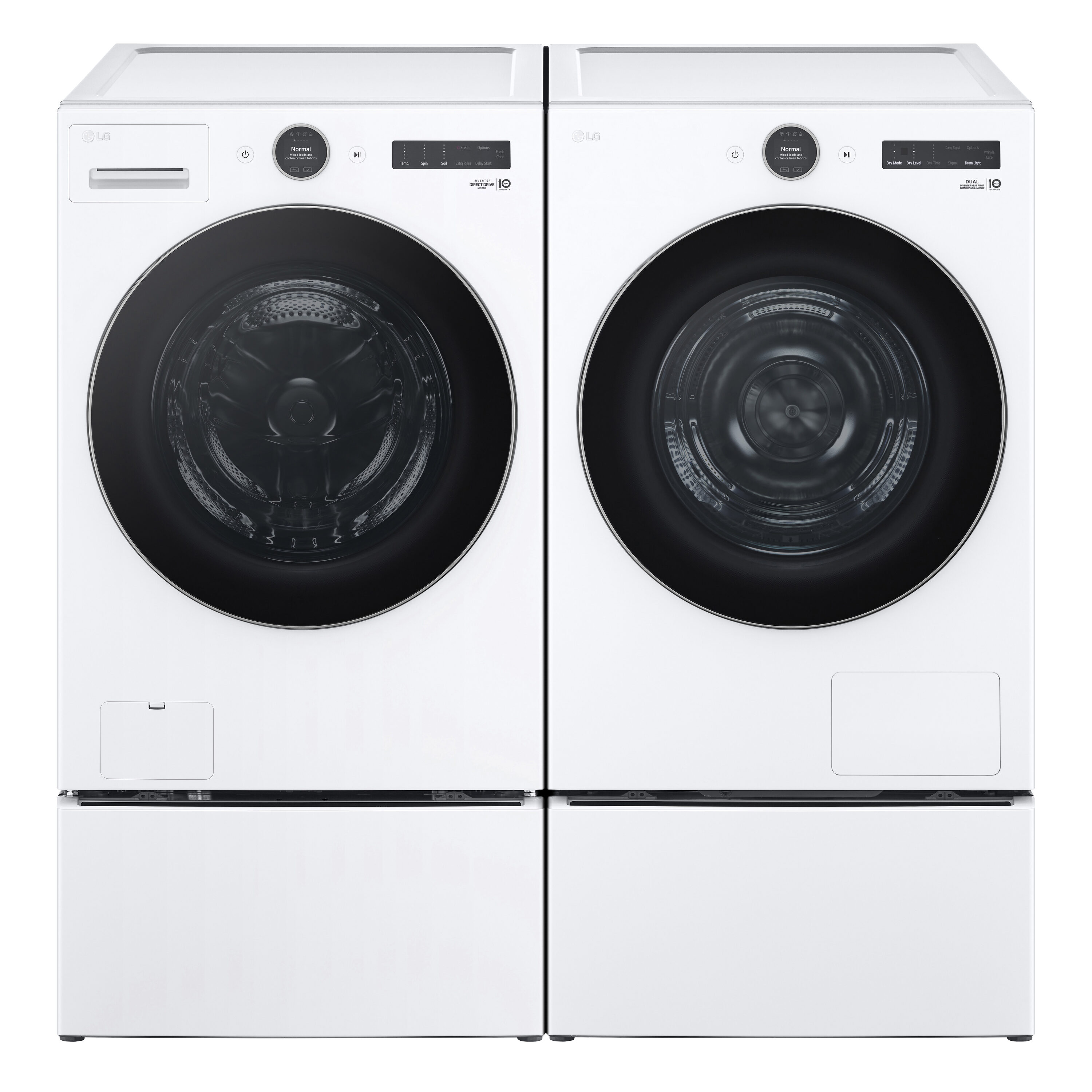 LG DLHC5502W Elec-Dry - View #3