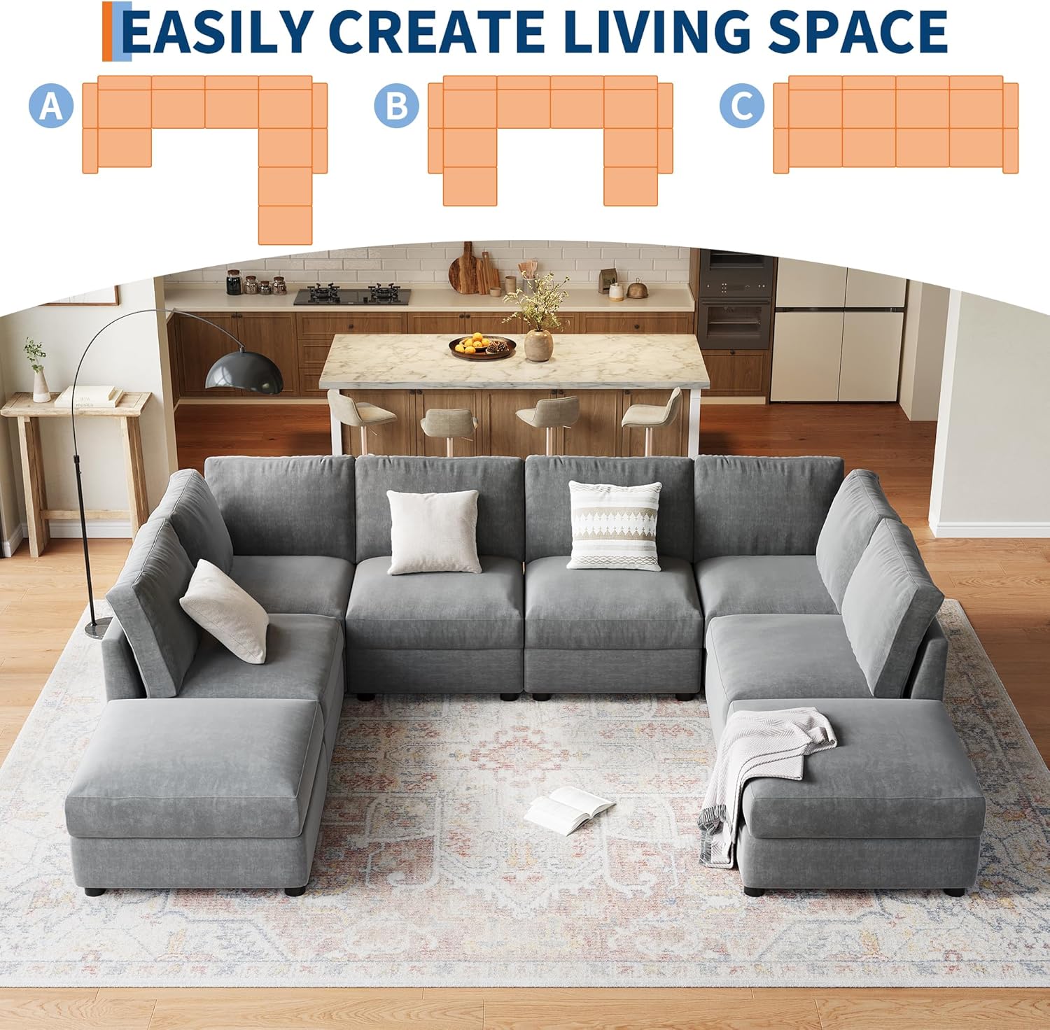 Garvee CJH-VAM-33XLKTY4 Sofas-Loveseats - View #8