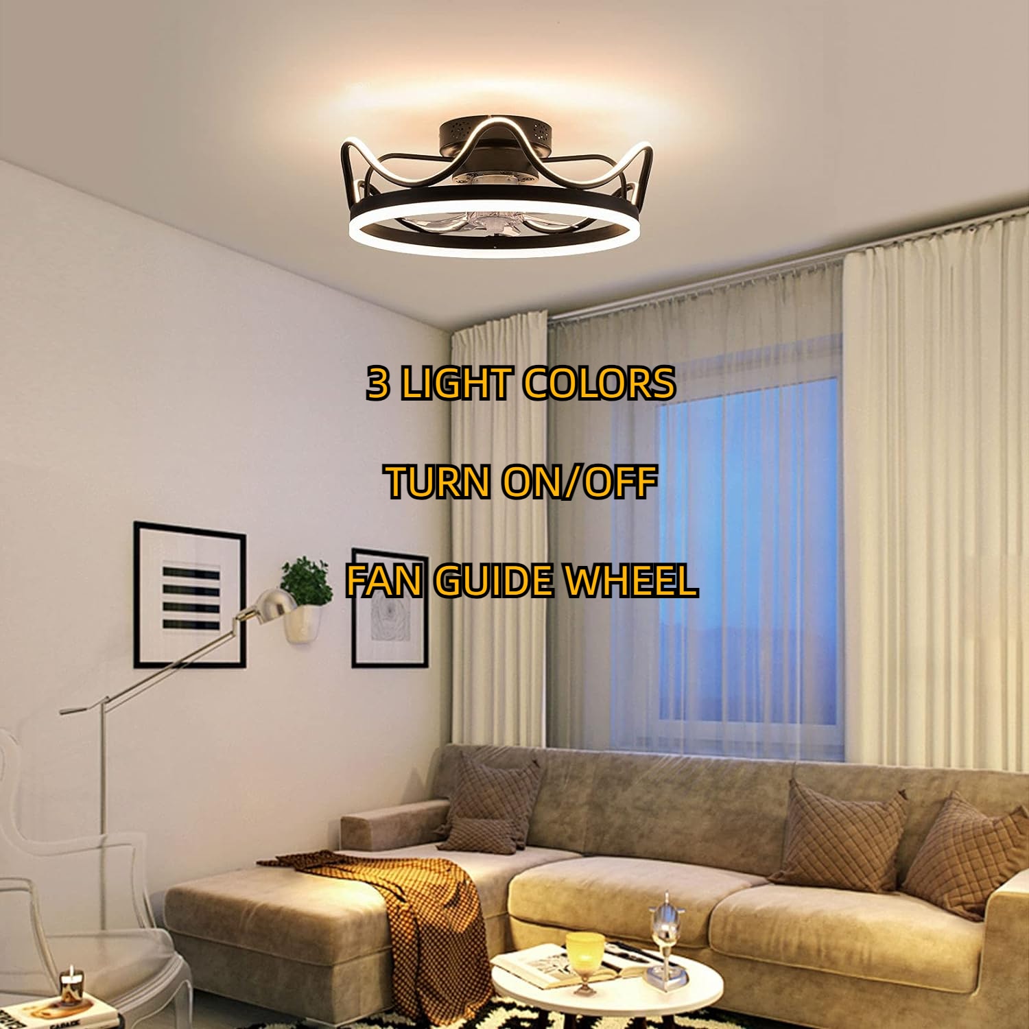 Oukaning HG-HCXLST-5468-US Ceiling-Fans - View #4