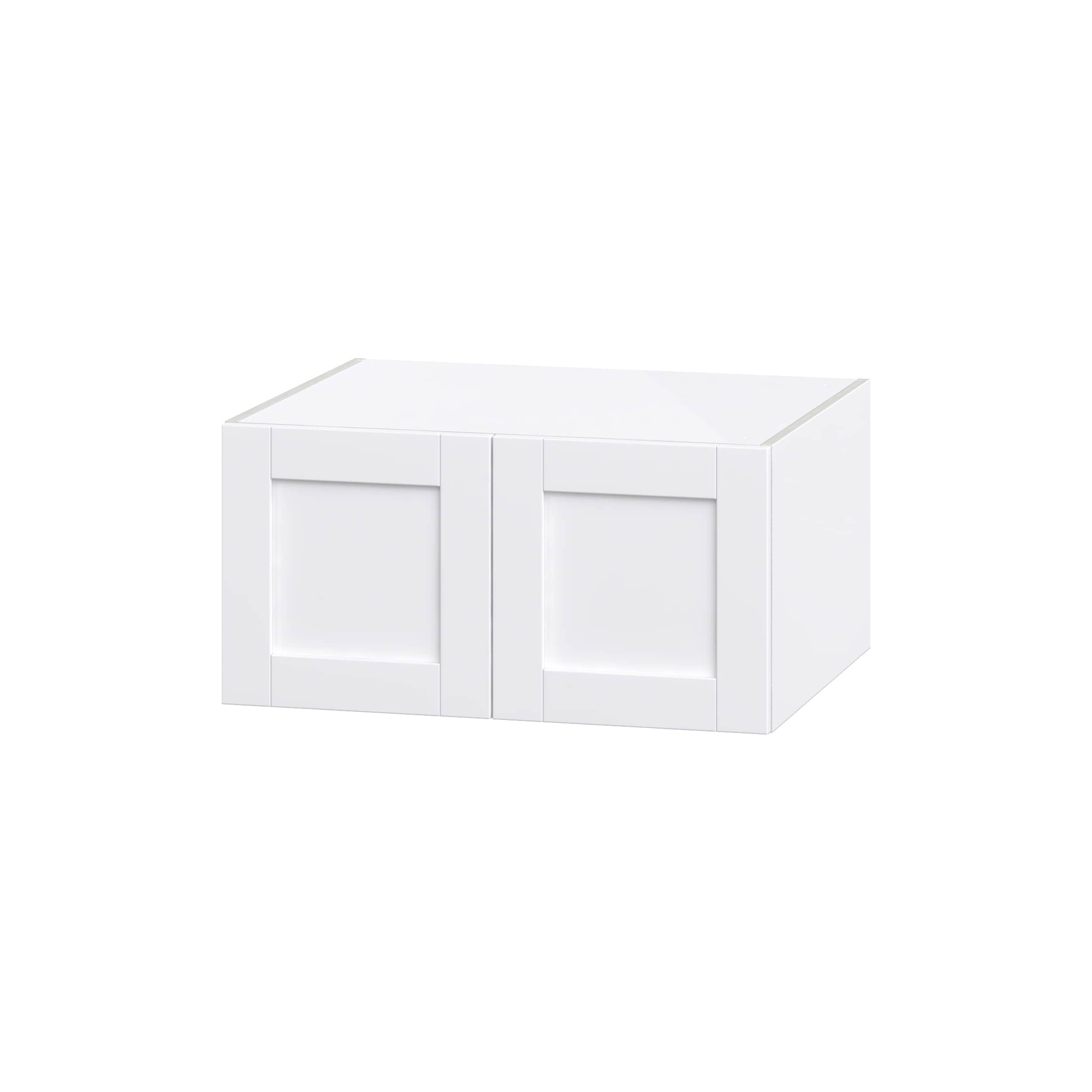 Hugo&Borg DSW301524-RM Rosemont 30-in W x 15-in H x 24-in D Glacier White Wall Fully assembled Cabinet (Flat Panel Shaker)