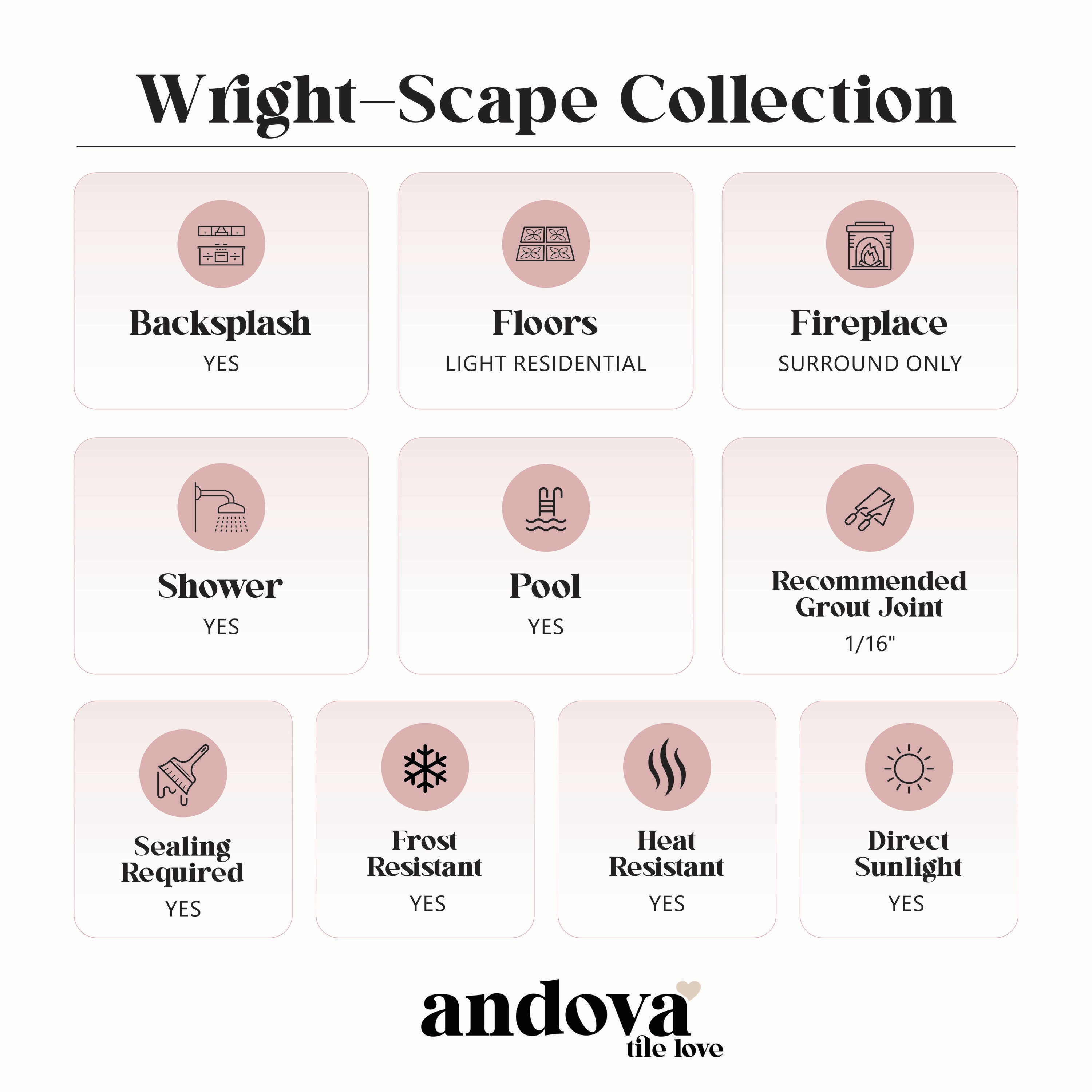 Andova Tiles ANDWRI854 Ceramic-Tile - View #7