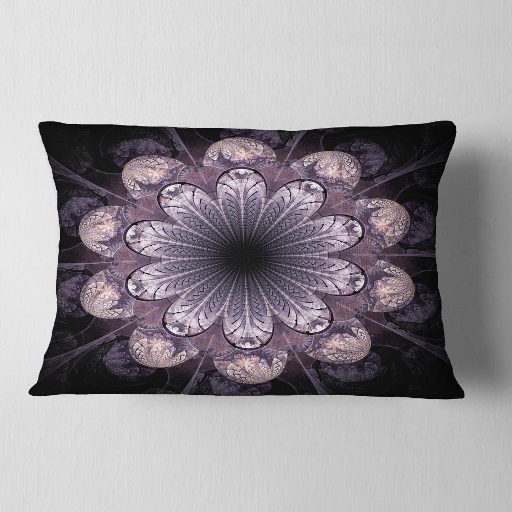 Designart CU16480-12-20 12-in x 20-in Pink Indoor Decorative Pillow