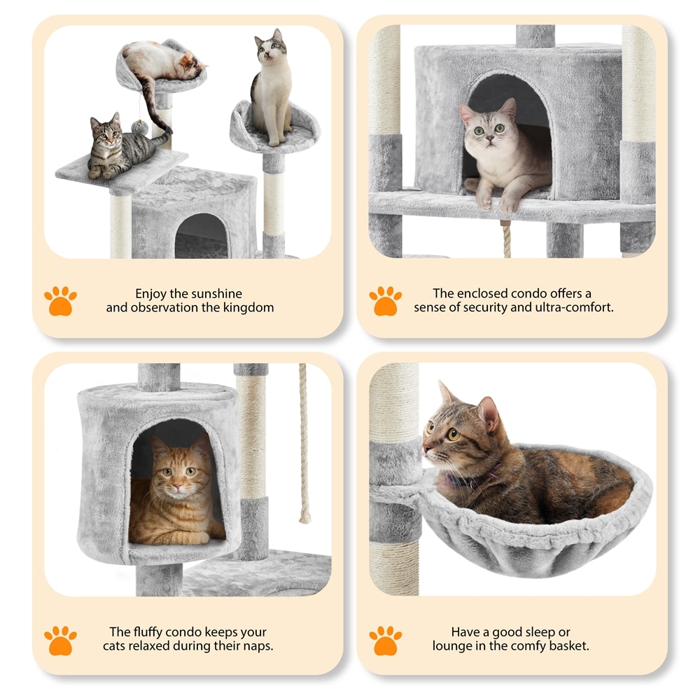 Yaheetech LSBLJ30001 Cat-Trees - View #5
