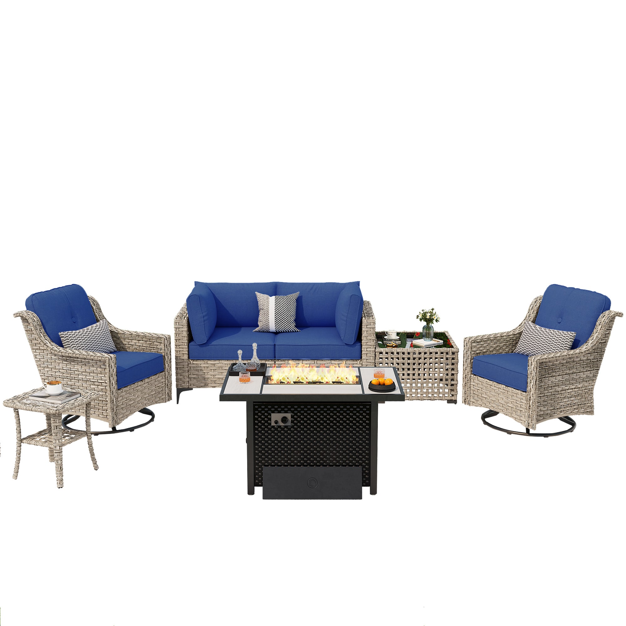 ALTRIGUS 6L-CFP03-YZSKT707-AL Patio-Conversation-Sets - View #2