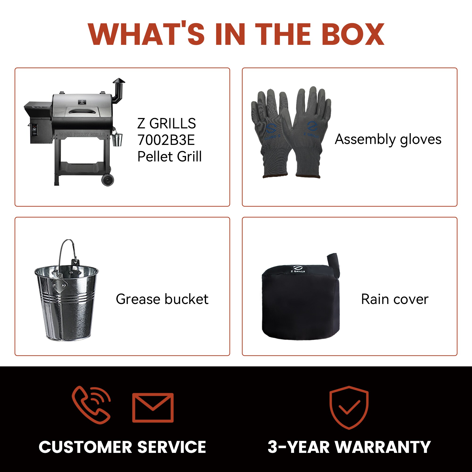 Z GRILLS ZPG-7002B3E Pellet-Grills - View #8