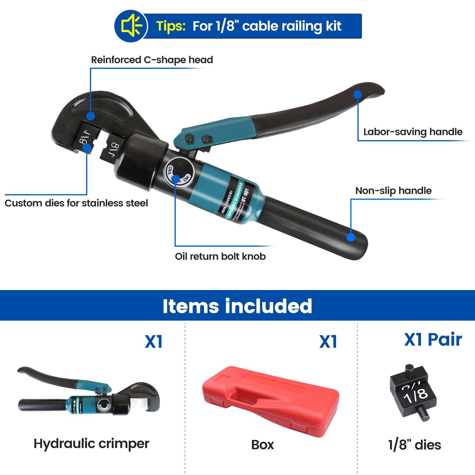 Vrbgify LVG0730V118 Wire-Strippers-Crimpers-Cutters - View #2