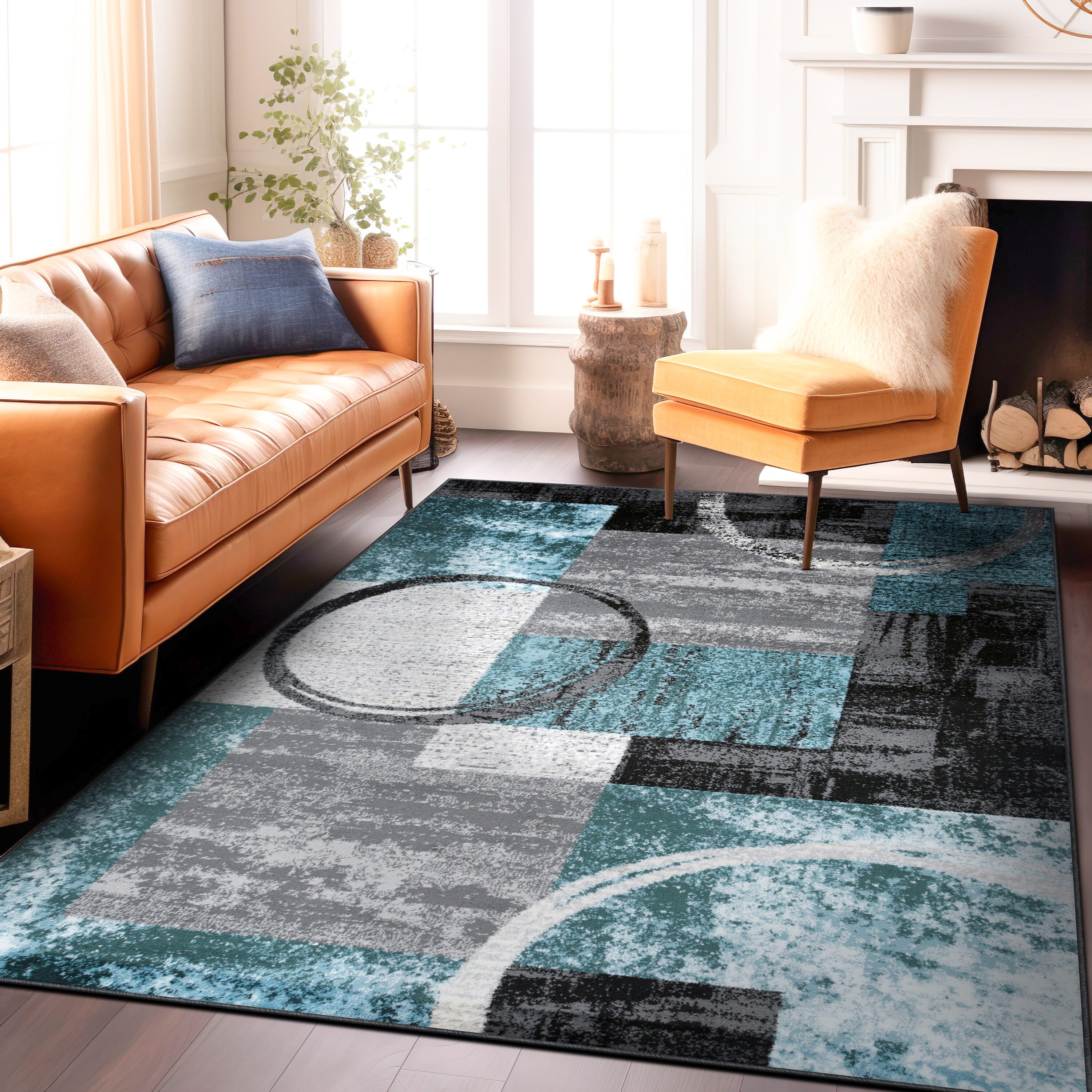 World Rug Gallery 307GRAY8X12 rugs - View #3