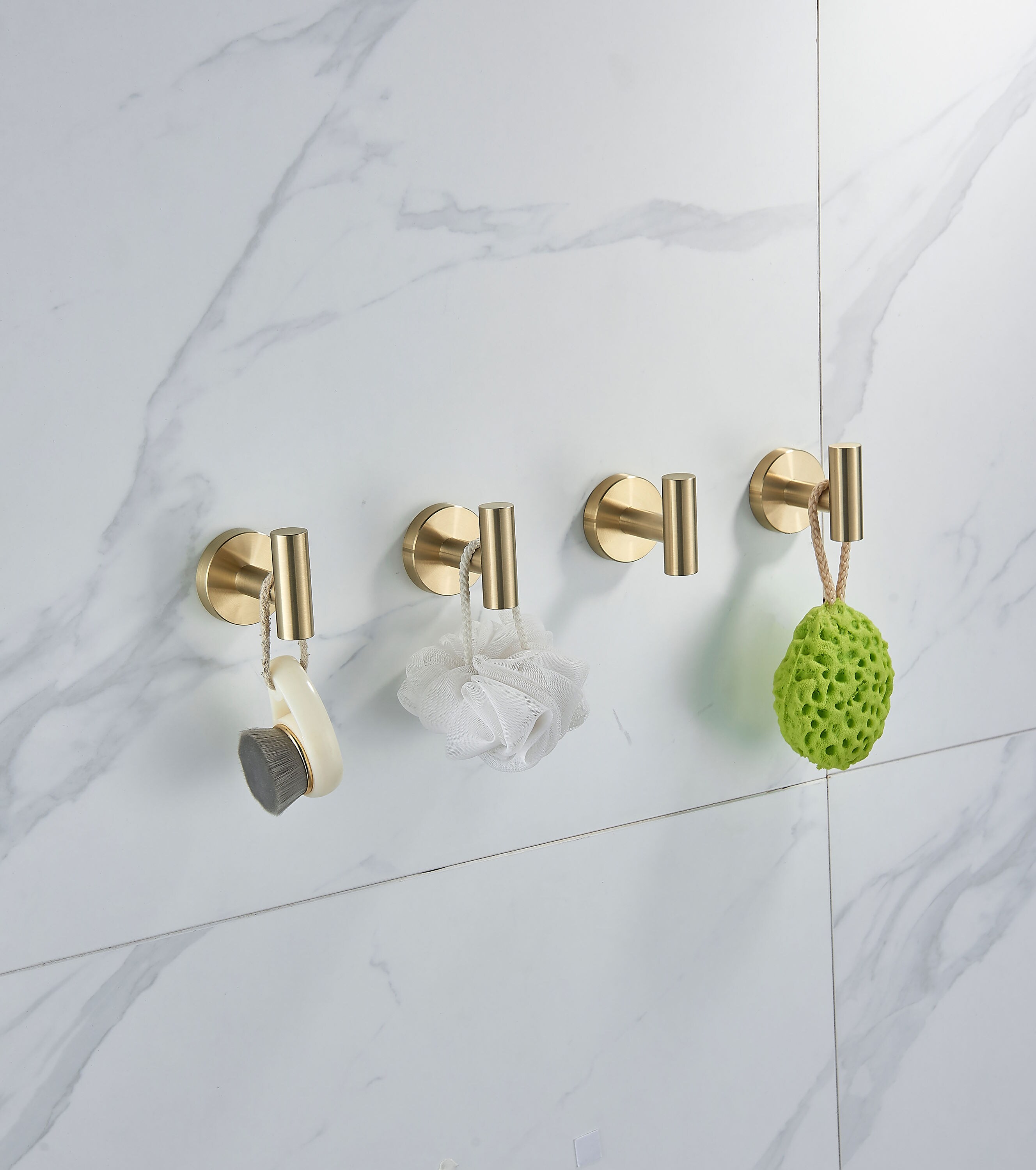 Set Of 4 Brass Ikea Towel Bar Hooks Small, Nail Free Hook For Wall, Coat,  Robe, Bathroom Gold Hat Design Ideal For Keys Item #230926 From Bao10,  $10.79