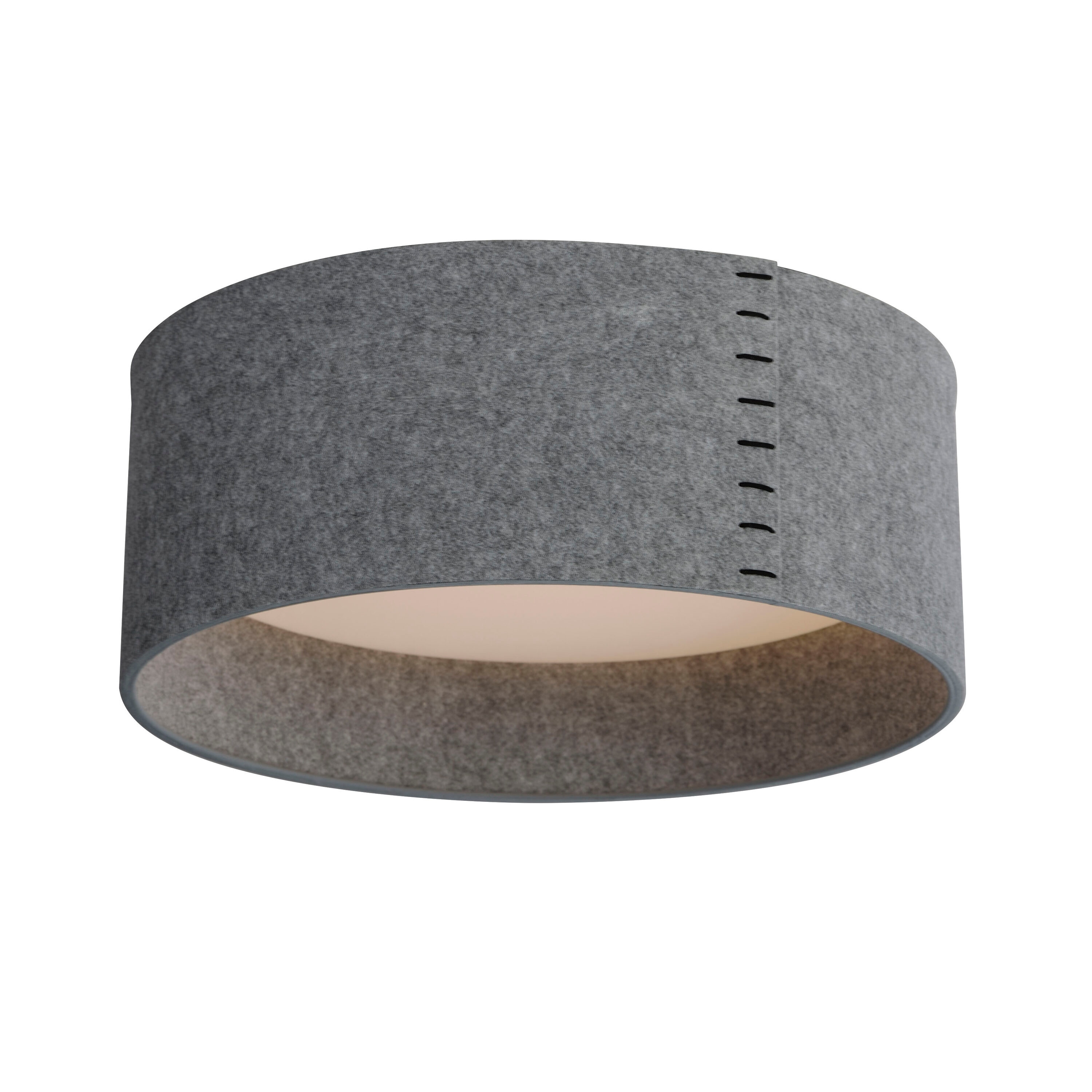 Maxim Lighting 10222GY Prime 5 -Light 20-in Matte Gray Integrated LED Flush Mount Light