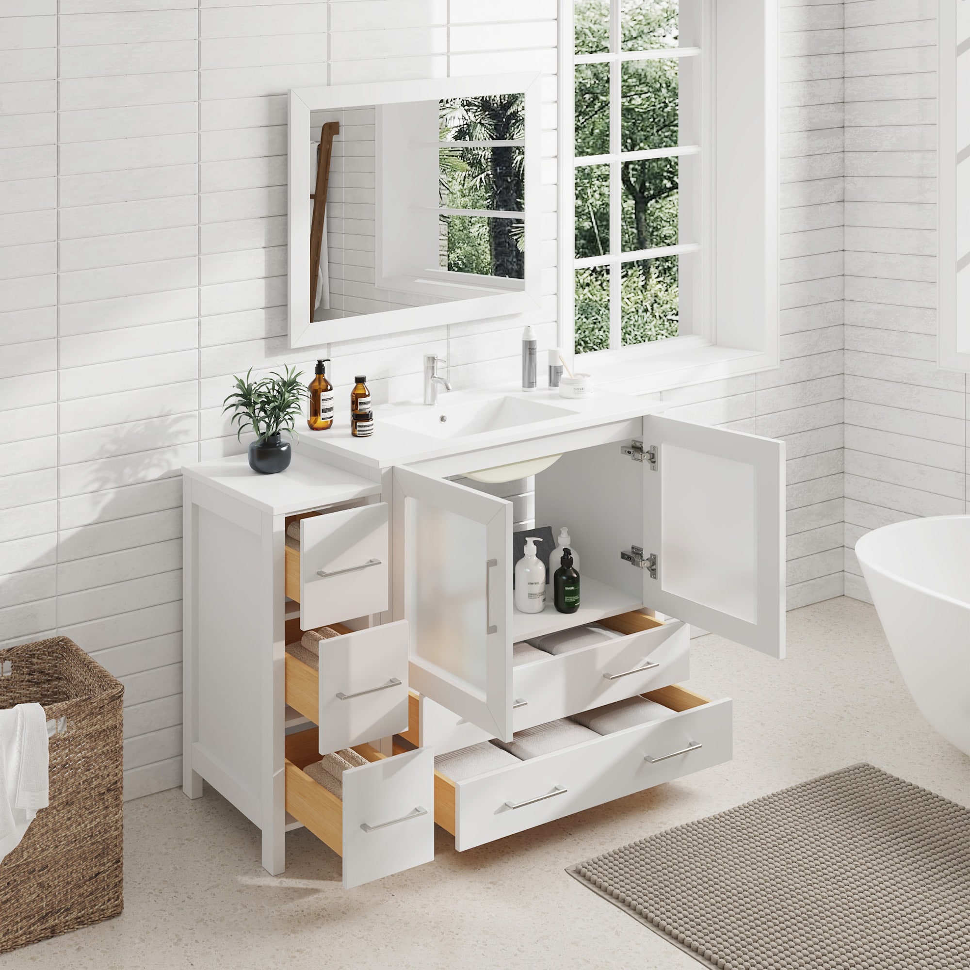Vanity Art VA3036-48W Bath-Vanity-Combo - View #3